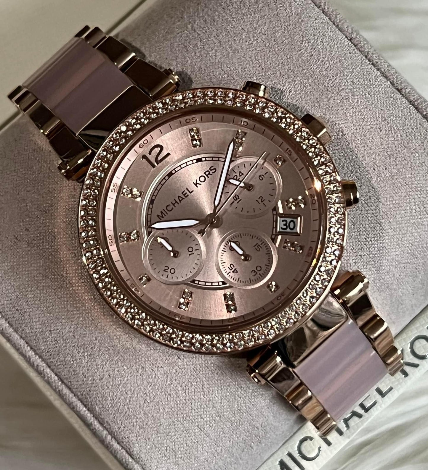 Michael Kors Women’s Parker Rose Gold-Tone Watch