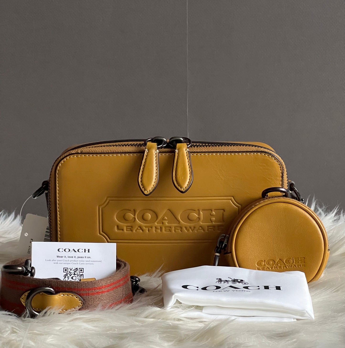 Coach Charter Slim Crossbody with Coach Badge