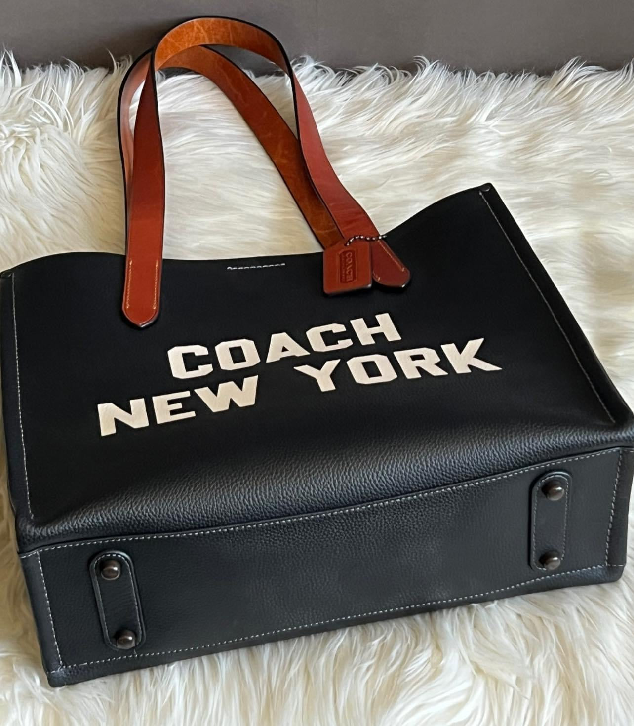 Coach Relay Tote 34 with Coach Graphic