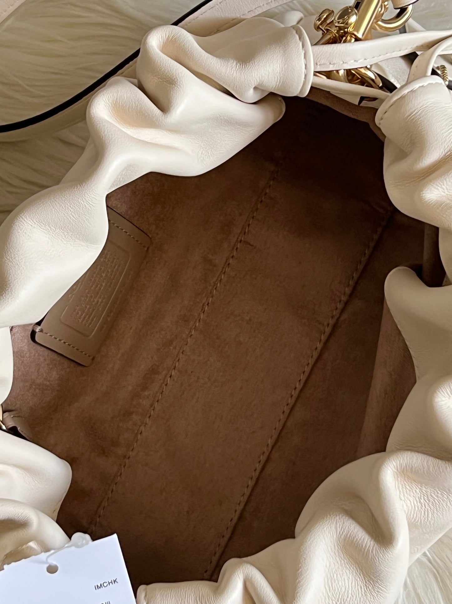Coach Faye Shoulder Bag with Ruching