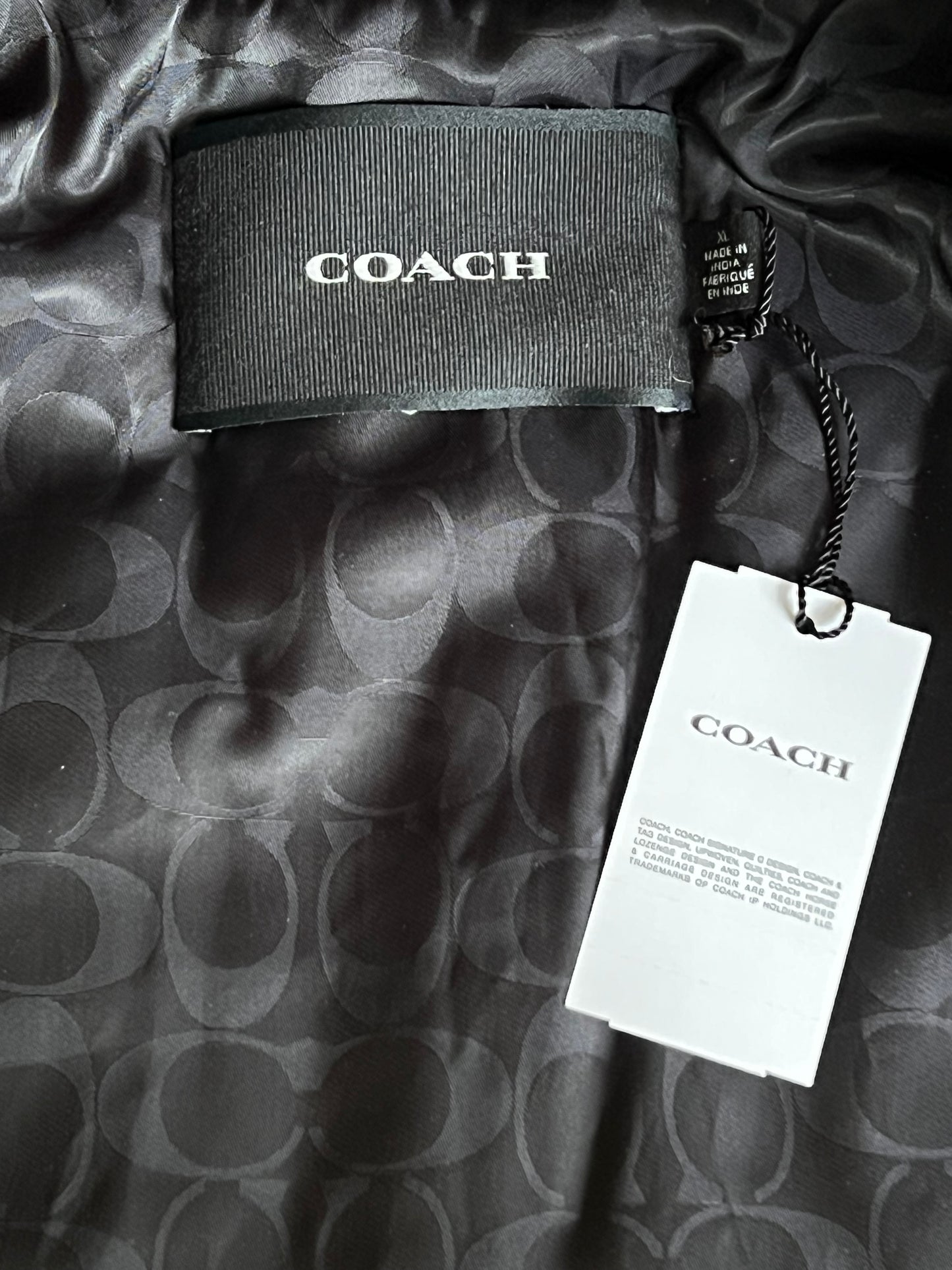 Coach Leather Varsity Jacket