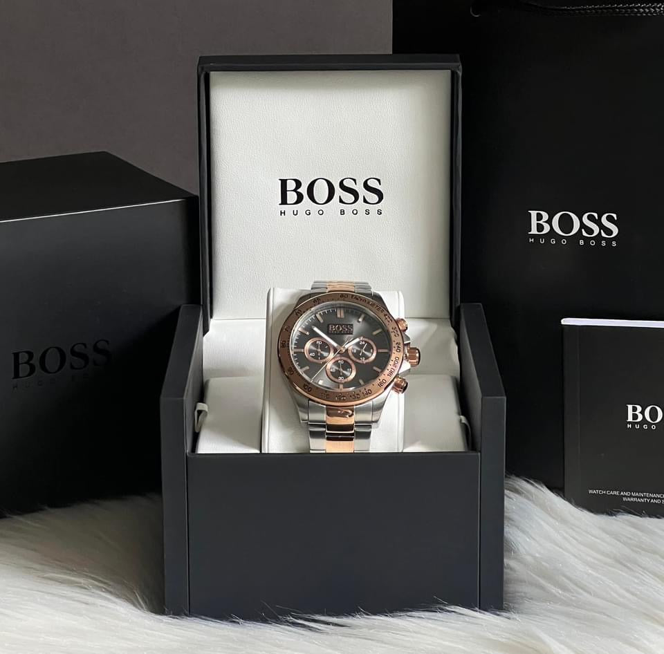 Hugo Boss Men’s Ikon Two-Tone Chronograph Watch