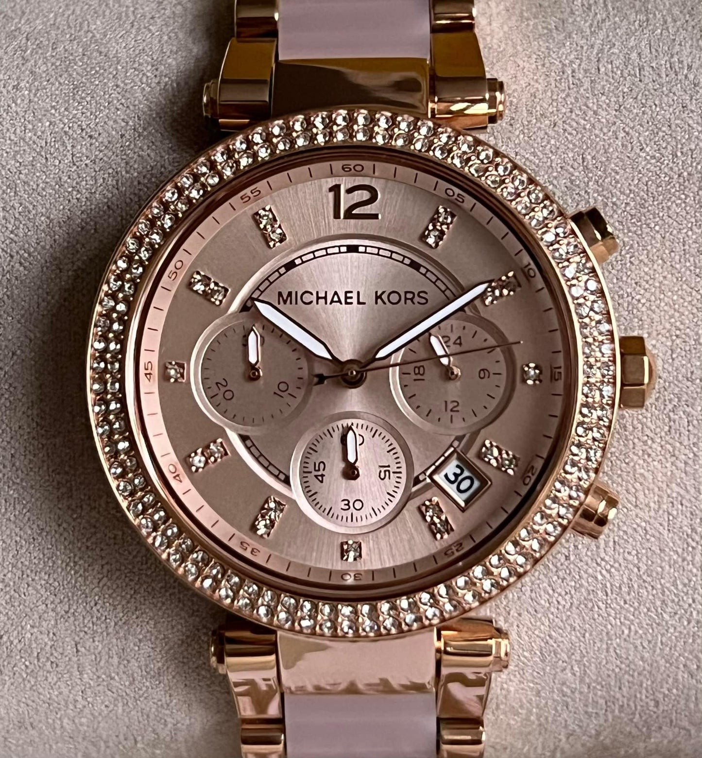 Michael Kors Women’s Parker Rose Gold-Tone Watch