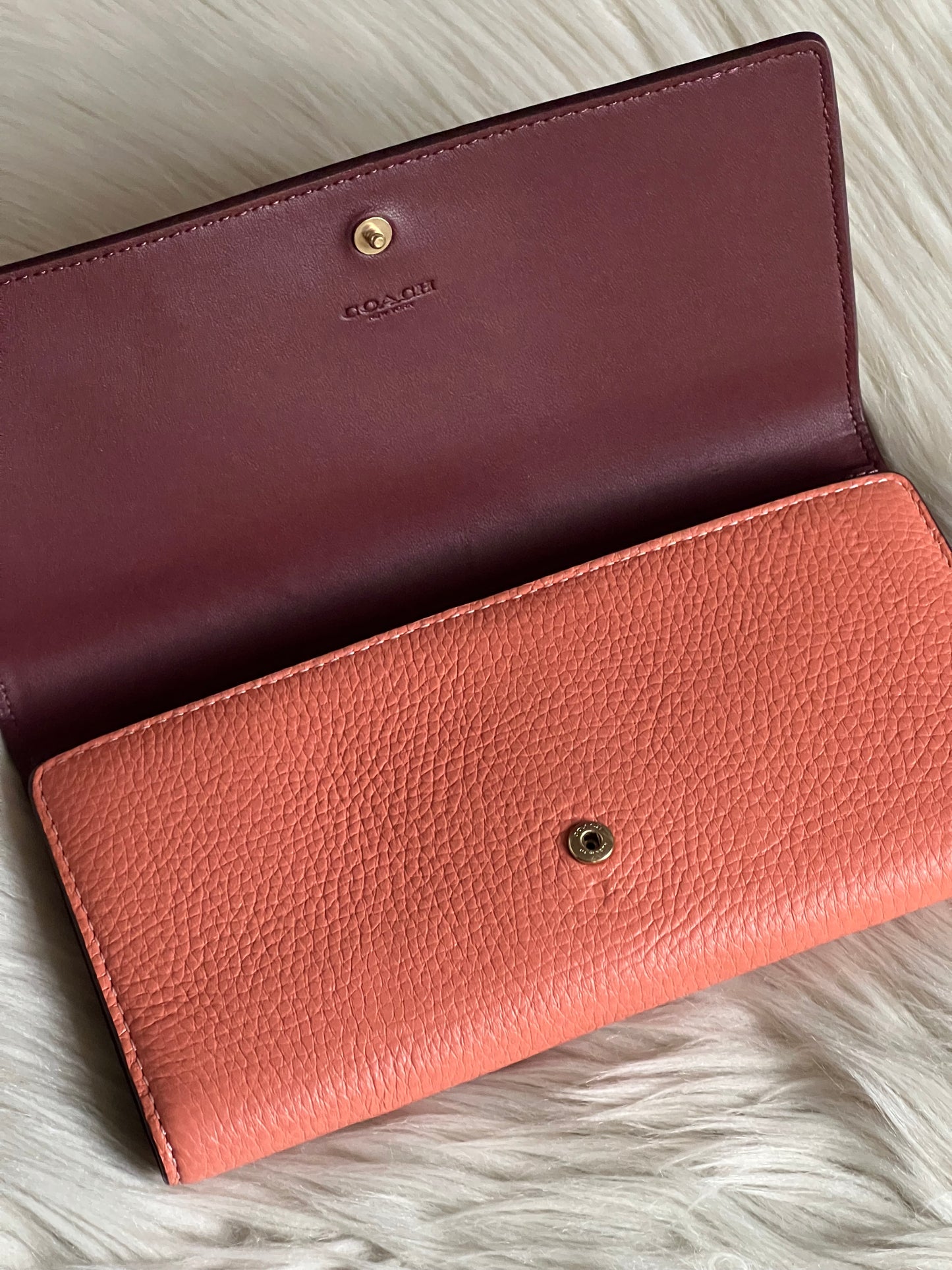 Coach Slim Trifold Wallet