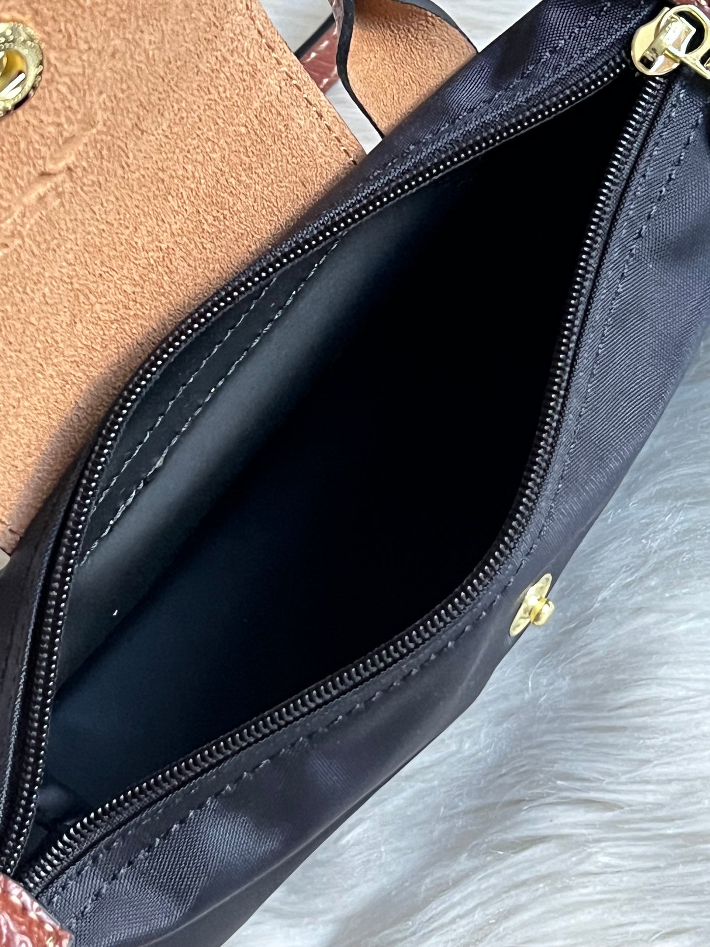 Longchamp XS Le Pliage Original Pouch with Strap