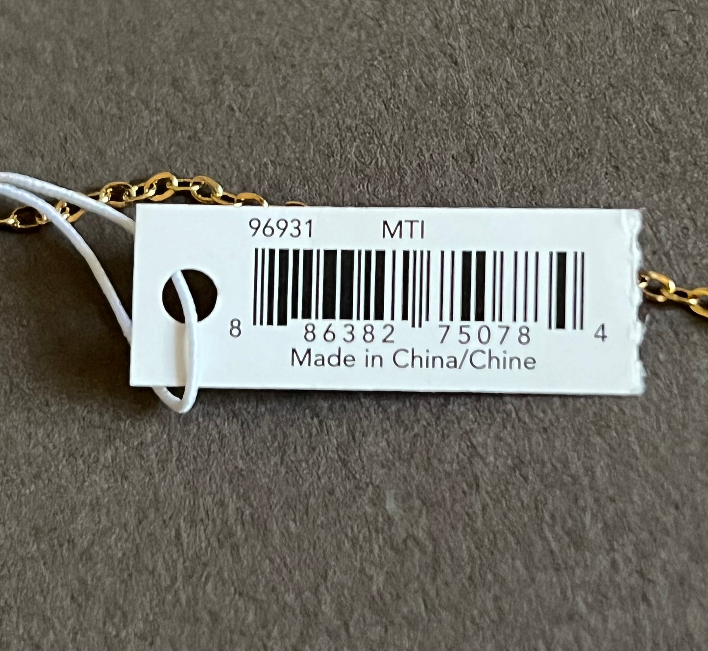 Coach Open Circles Necklace
