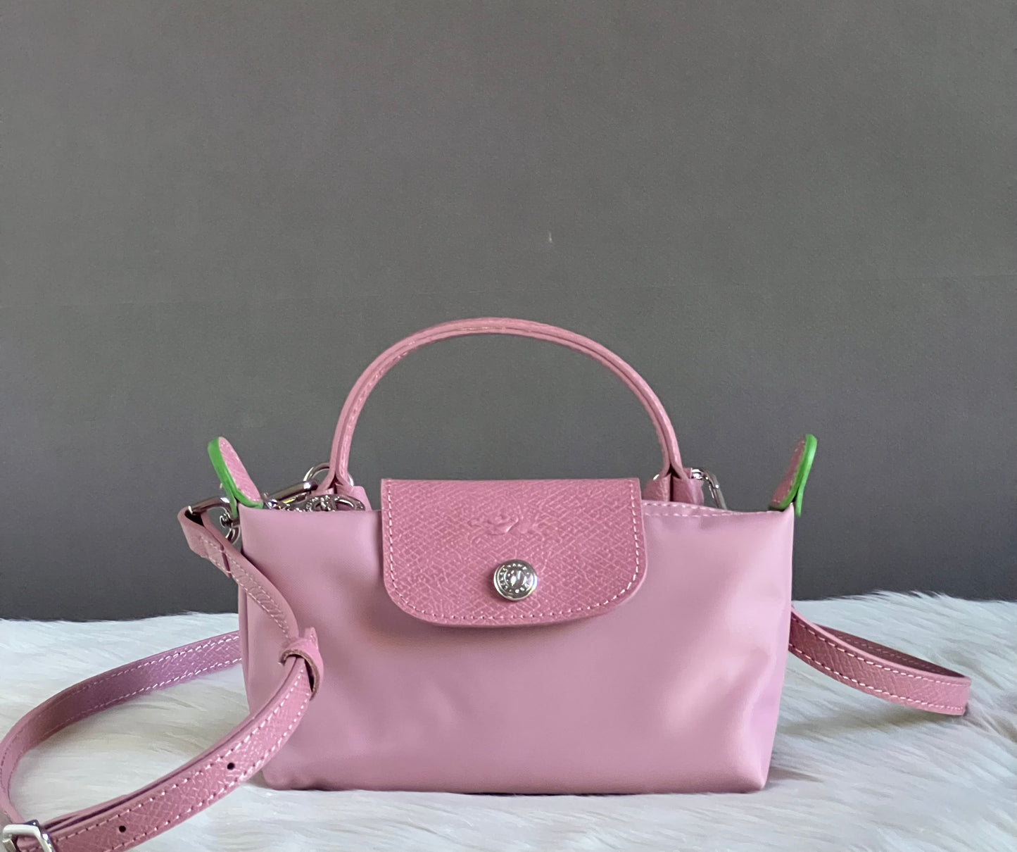 Longchamp XS Le Pliage Original Pouch with Strap