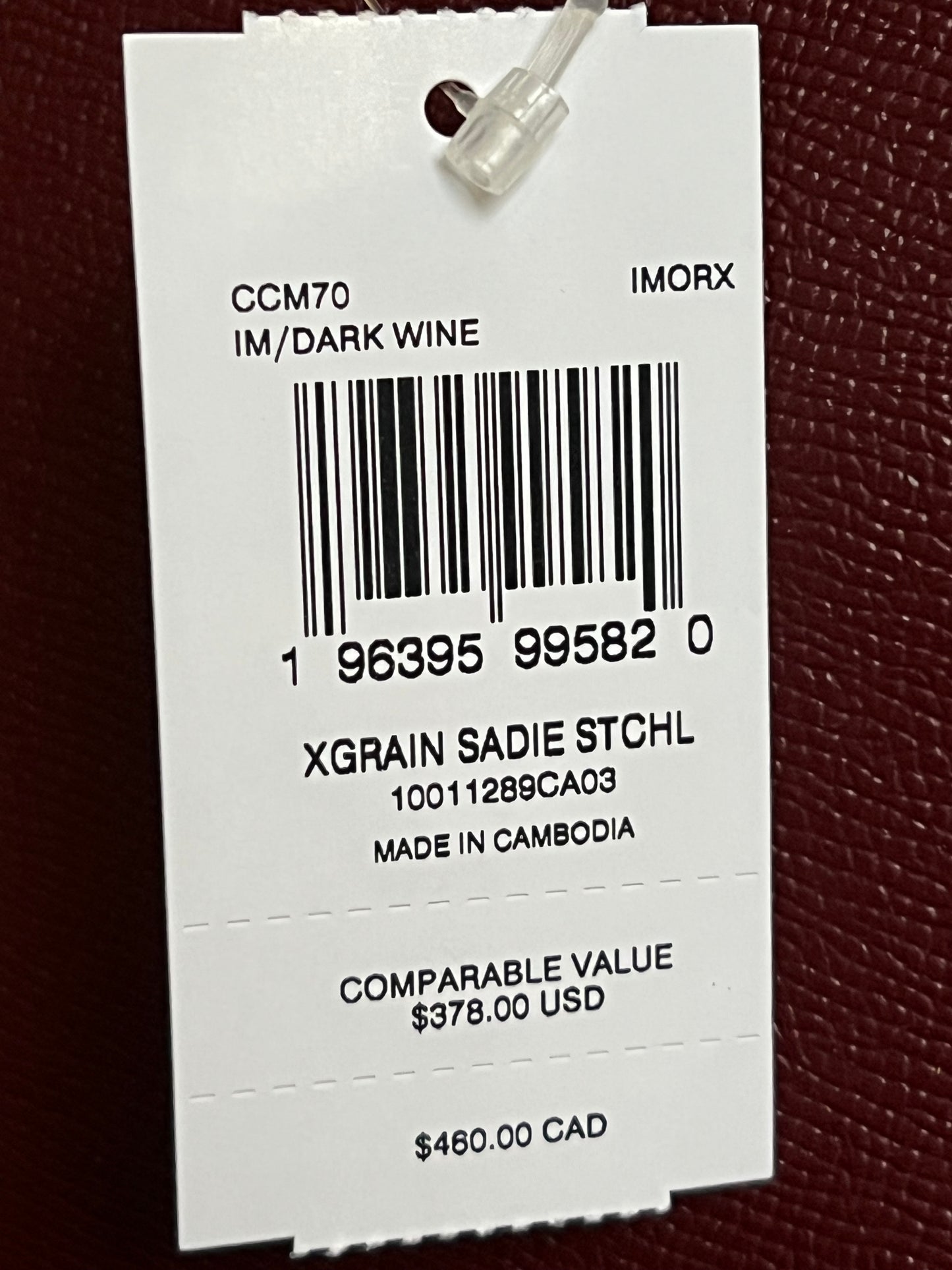 Coach Sadie Satchel Bag