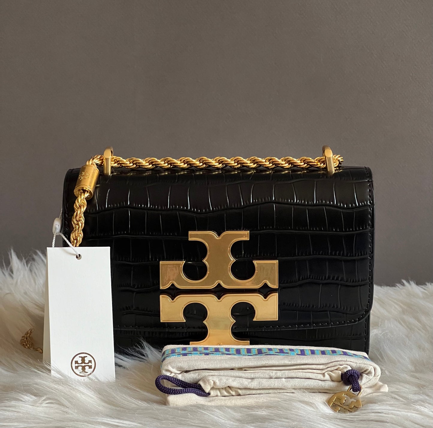 Tory Burch Small Eleanor Embossed Bag