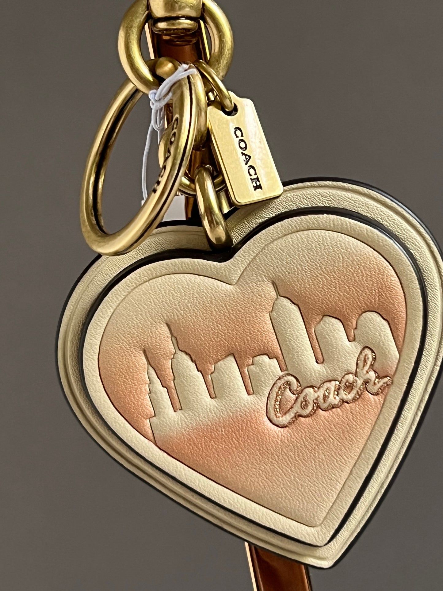 Coach X Jennifer Lopez Heart Bag Charm