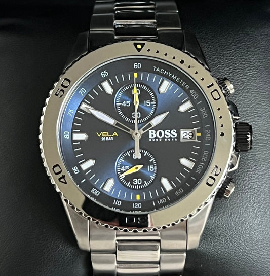 Hugo Boss Men’s Aero-Vela Chronograph Watch