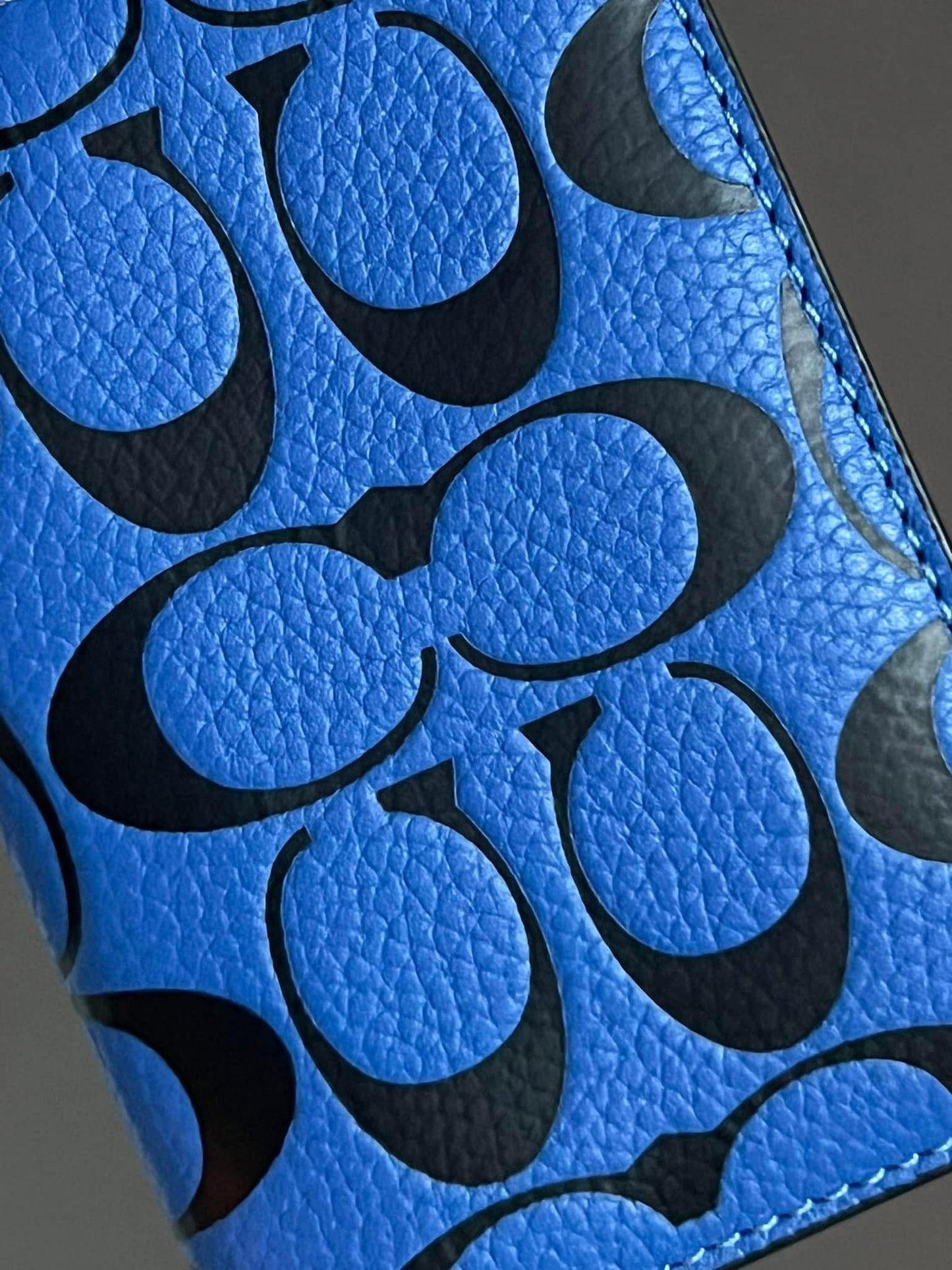Coach Card Wallet in Signature Leather