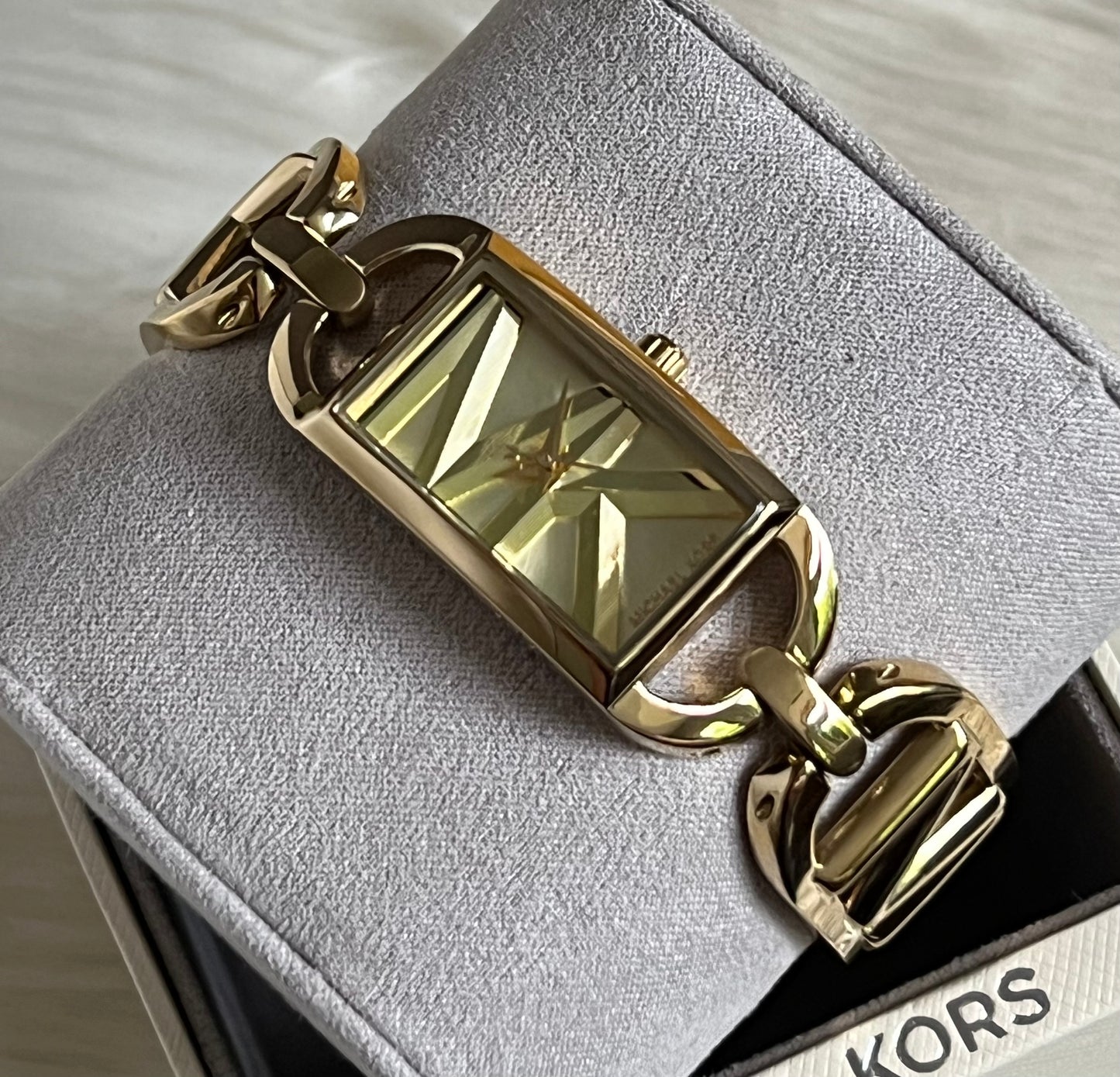 Michael Kors Mini Empire Gold-Tone Watch