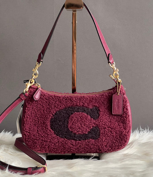 Coach Teri Shoulder Bag with Coach Motif