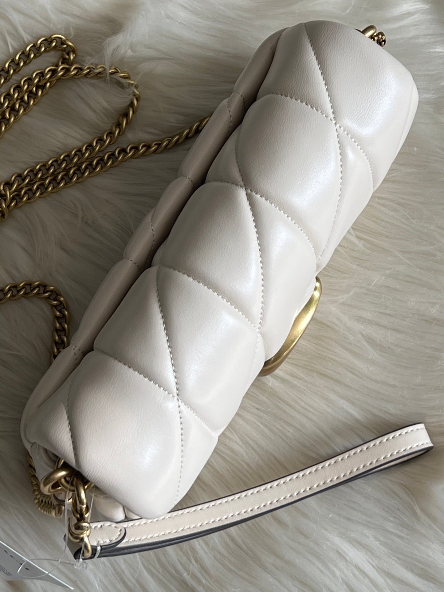 Coach Tabby Chain Crossbody Bag 19 with Quilting