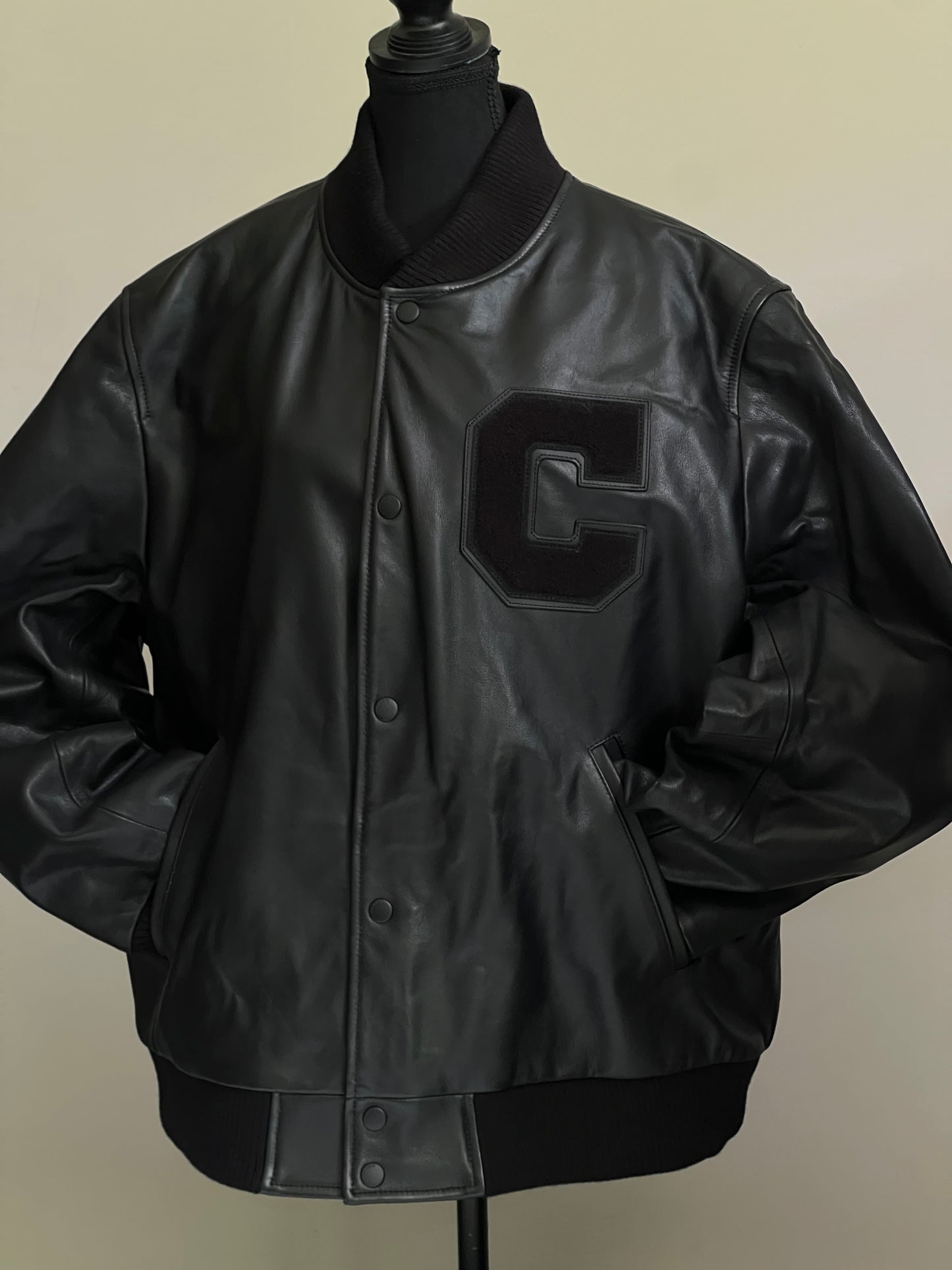 Coach Leather Varsity Jacket