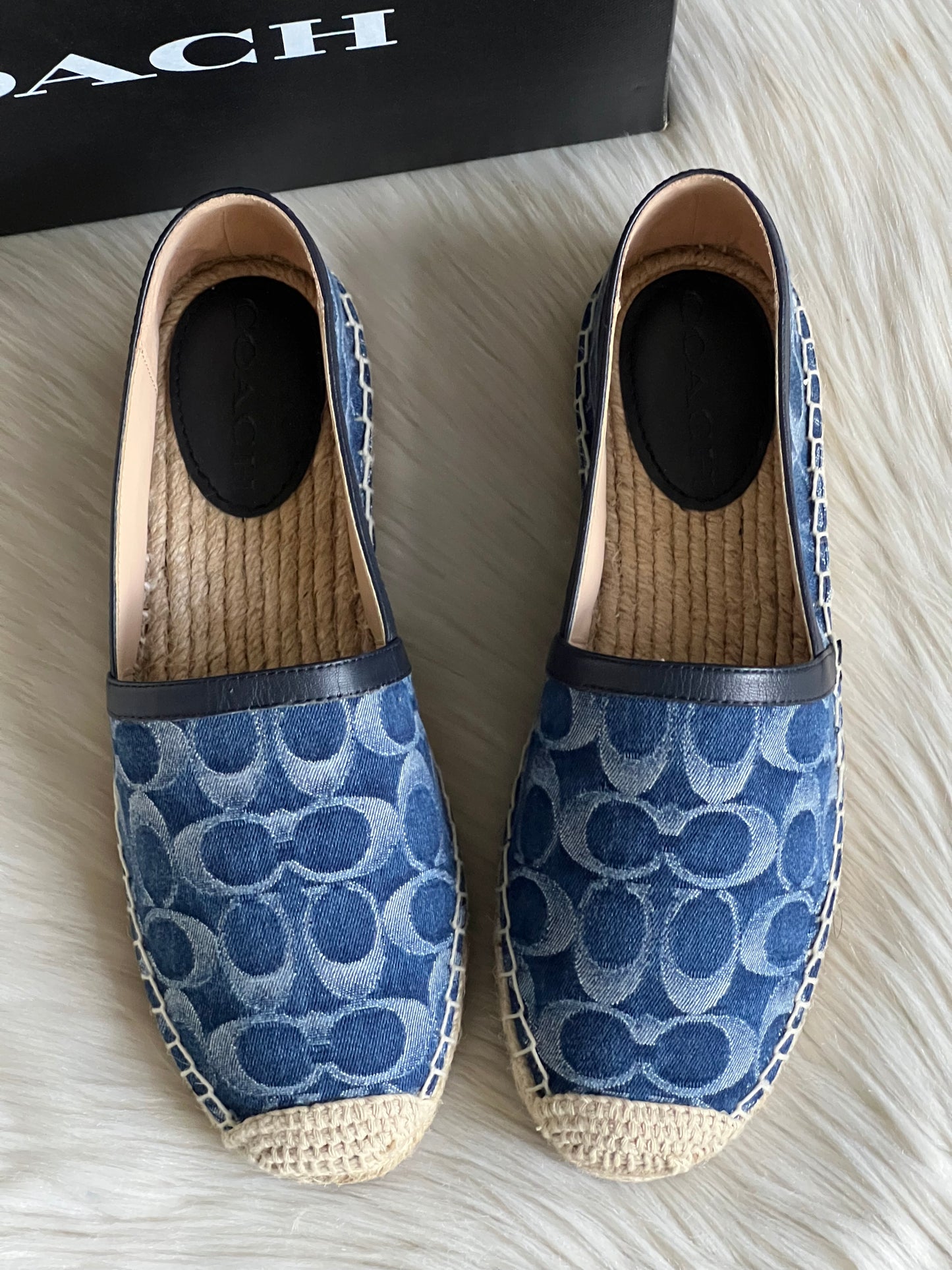 Coach Collins Denim Espadrille