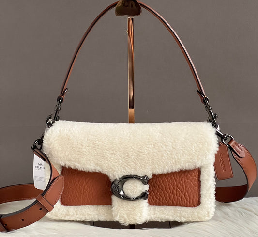 Coach Tabby Shoulder Bag 26 In Shearling