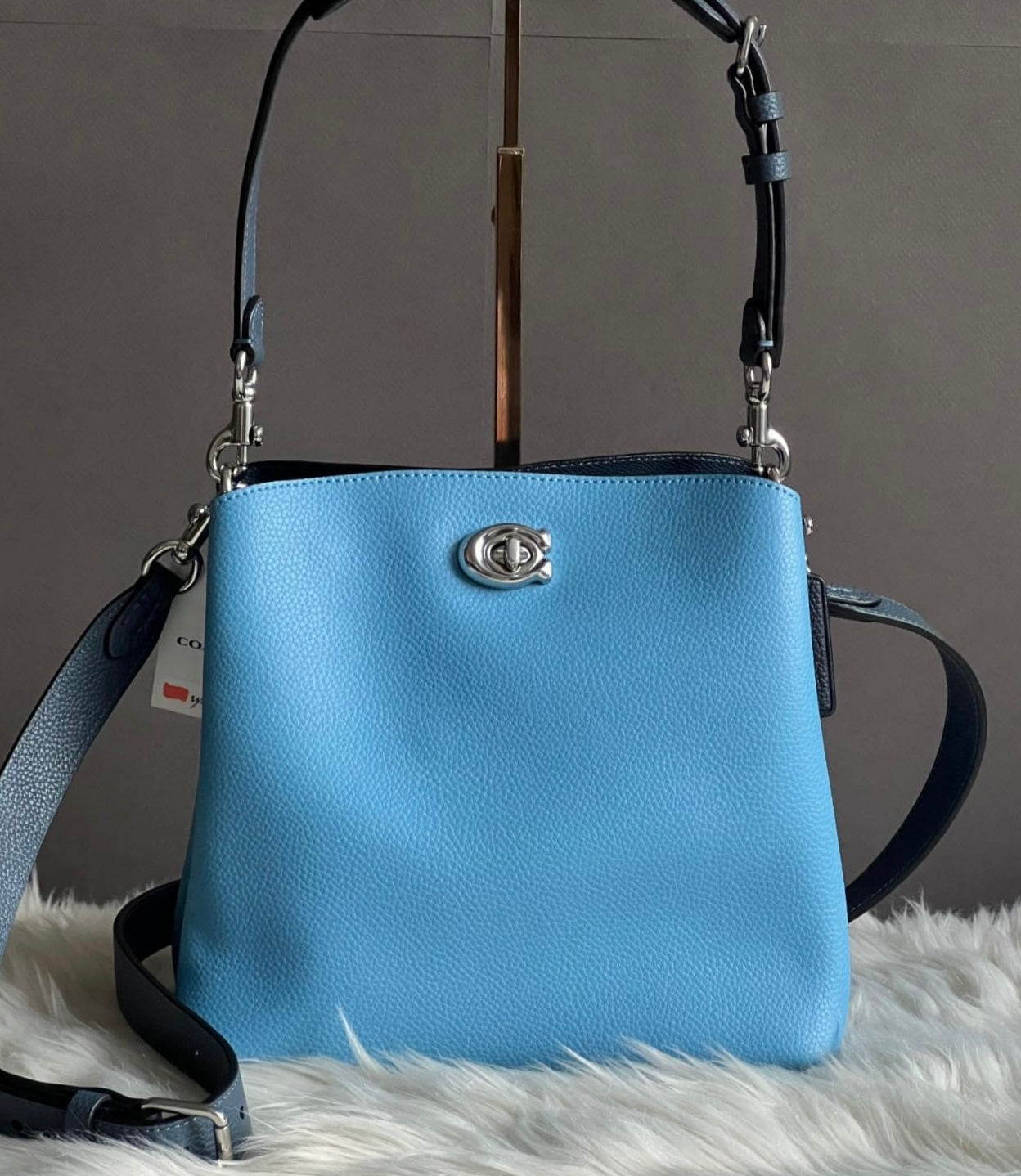 Coach Willow Bucket Bag in Colorblock