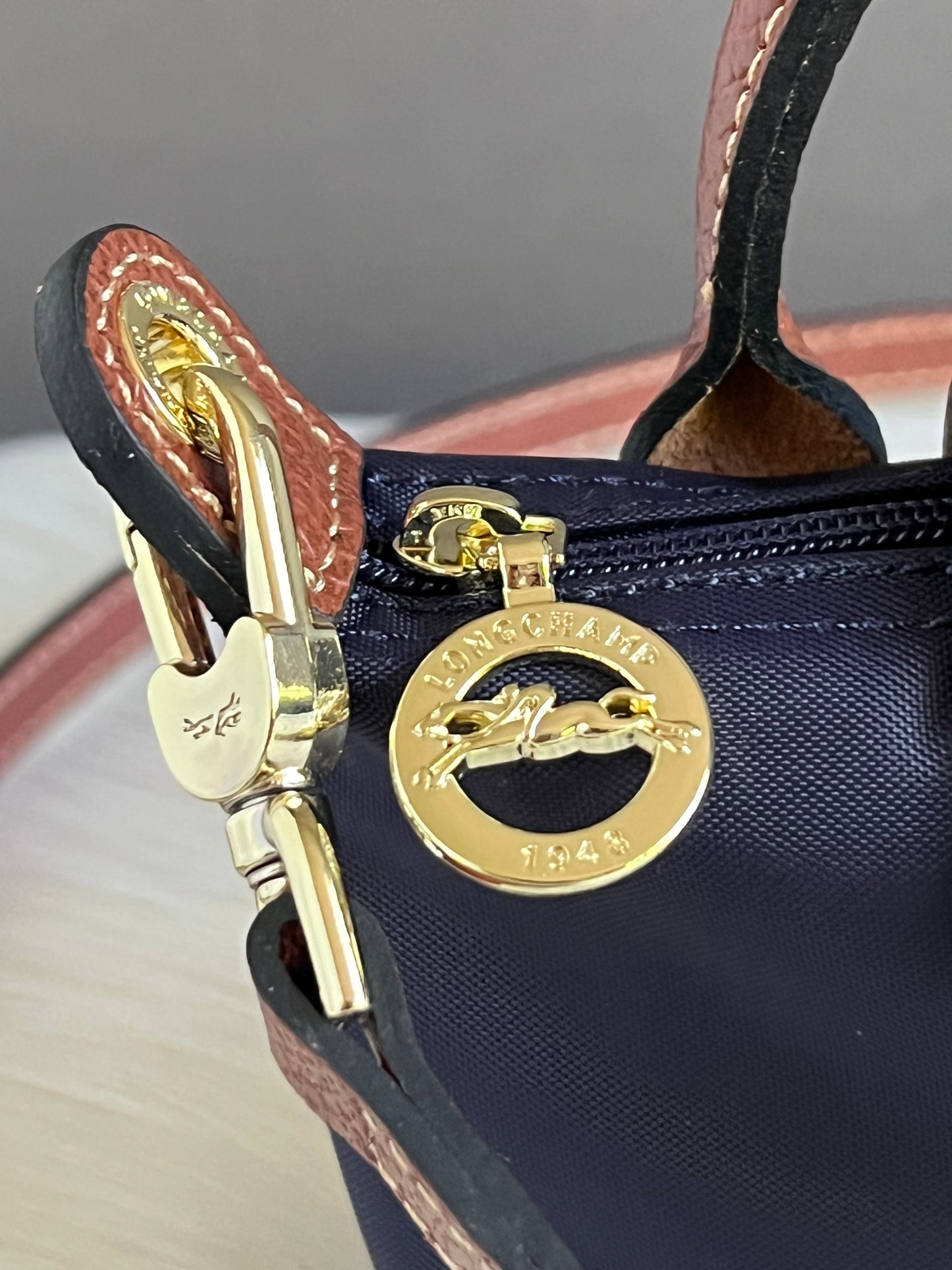 Longchamp XS Le Pliage Original Pouch with Strap