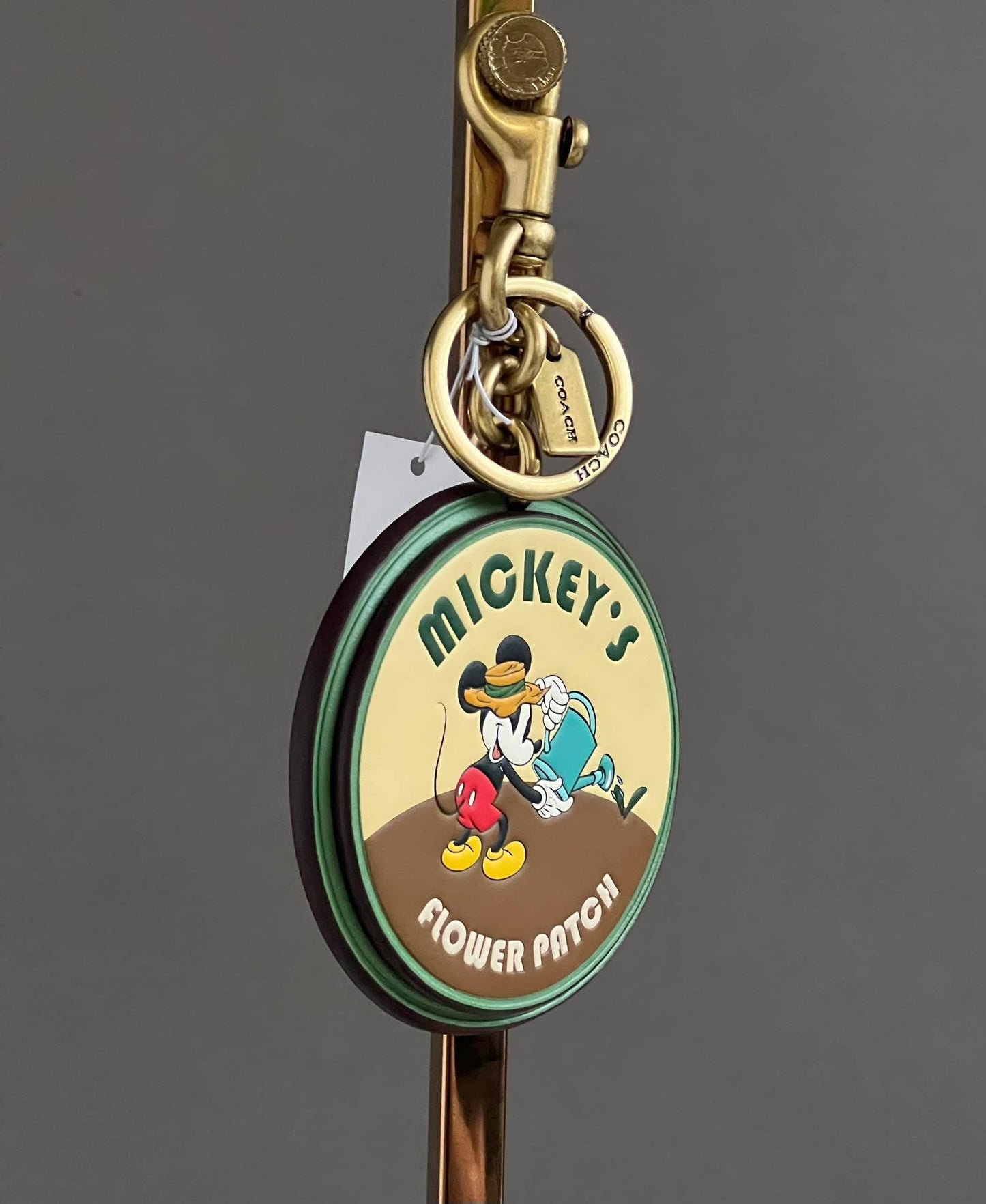 Disney X Coach Mickey Bag Charm
