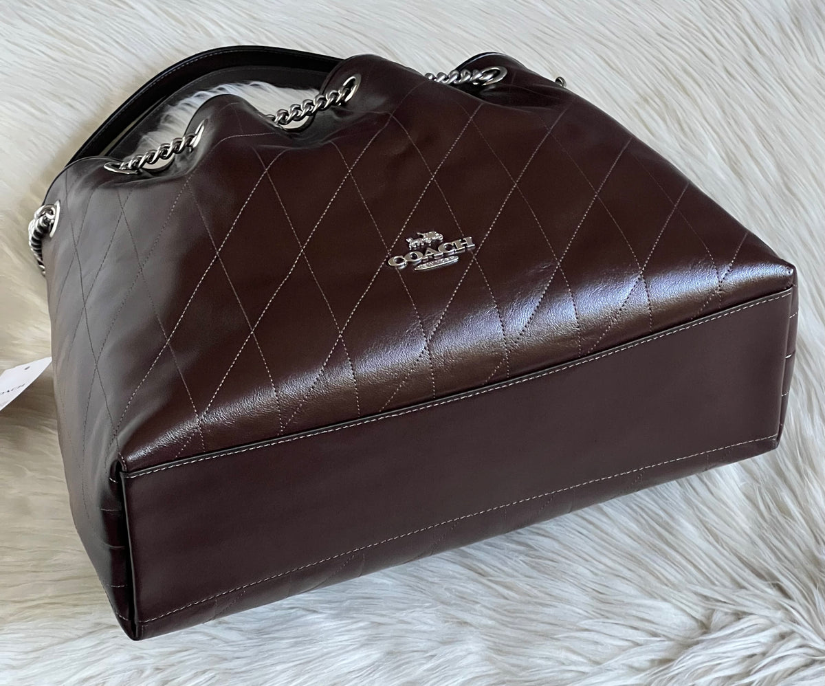 Coach Evelyn Shoulder Bag with Quilting