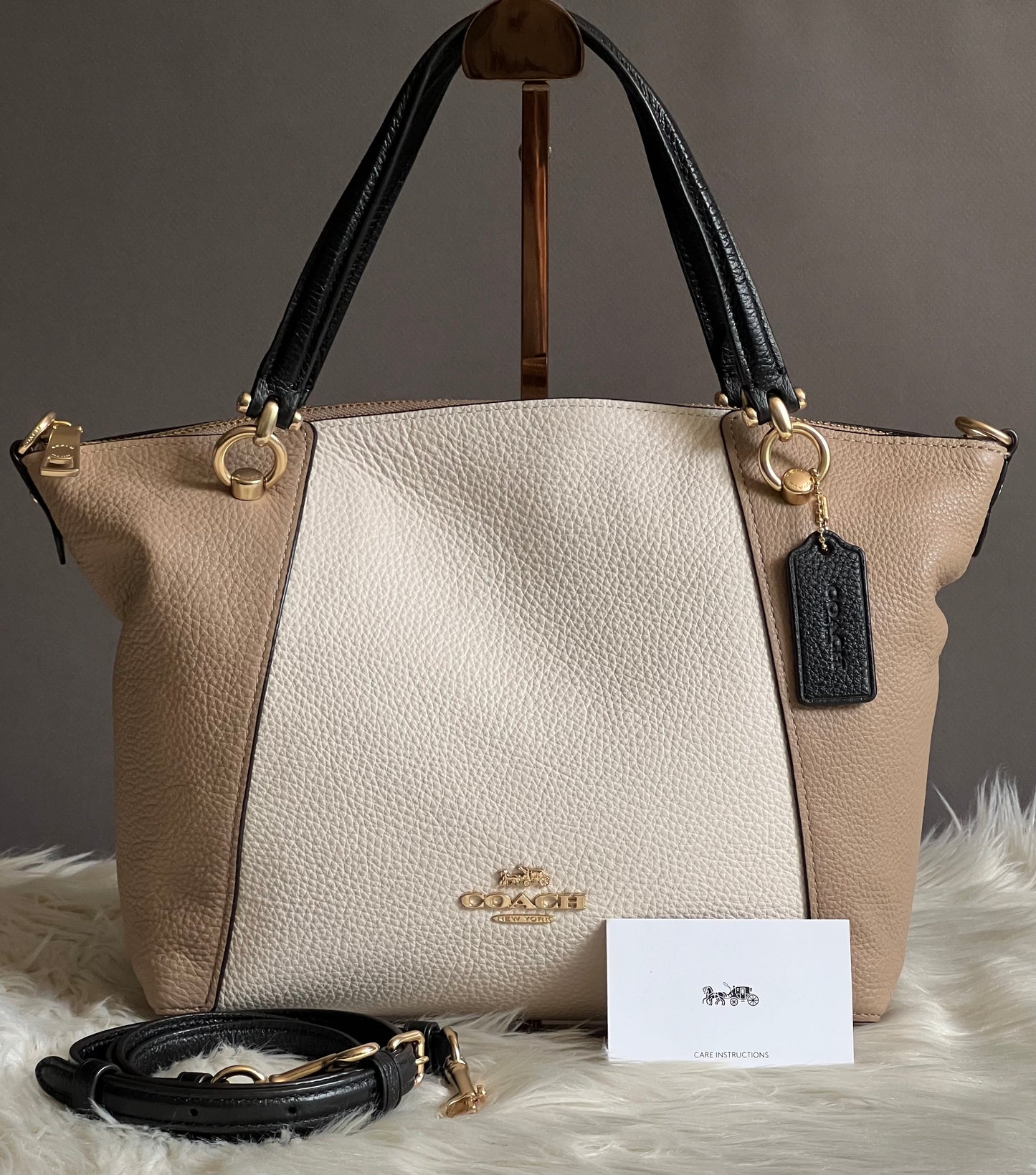 Coach Kacey Satchel in Coloblock