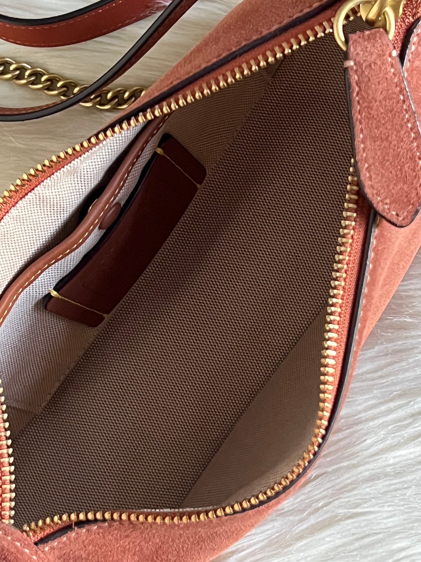 Coach Suede Waverly Bag