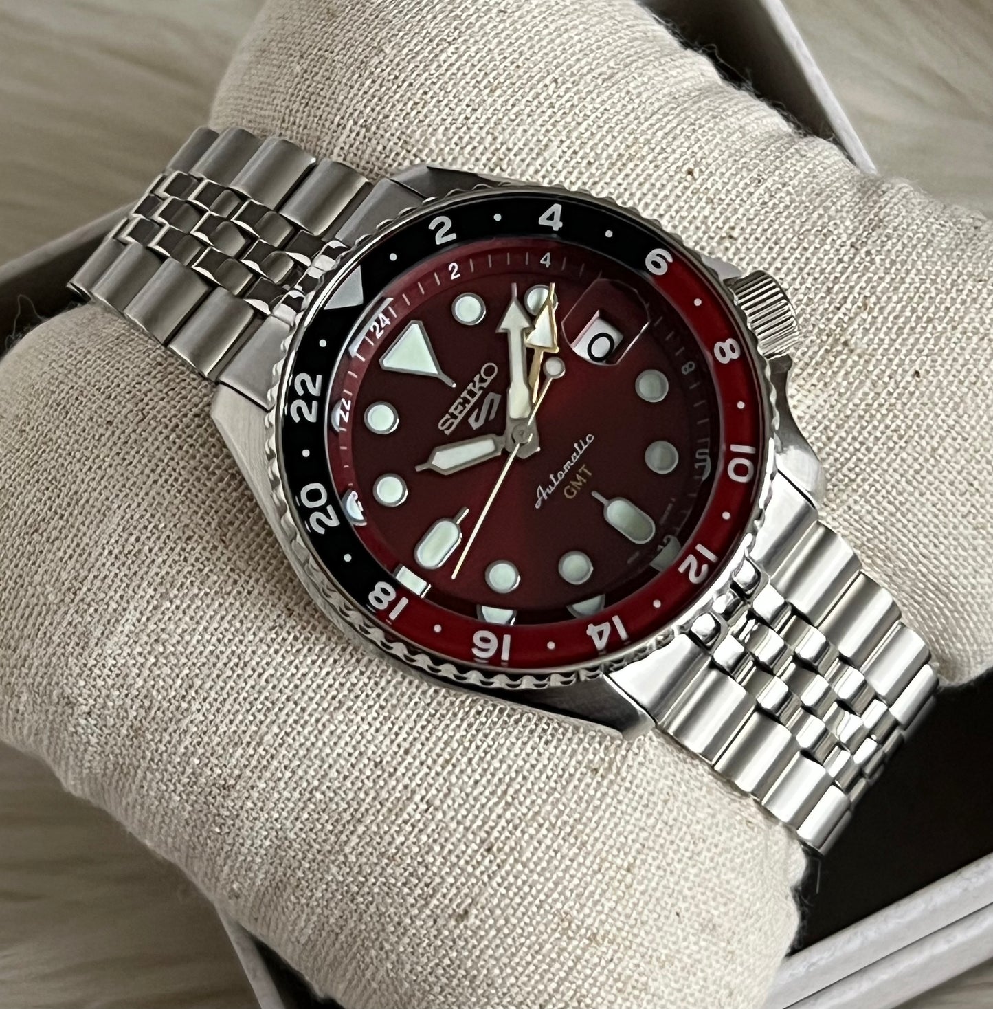 Seiko Men’s 5 Sports GMT Automatic Watch