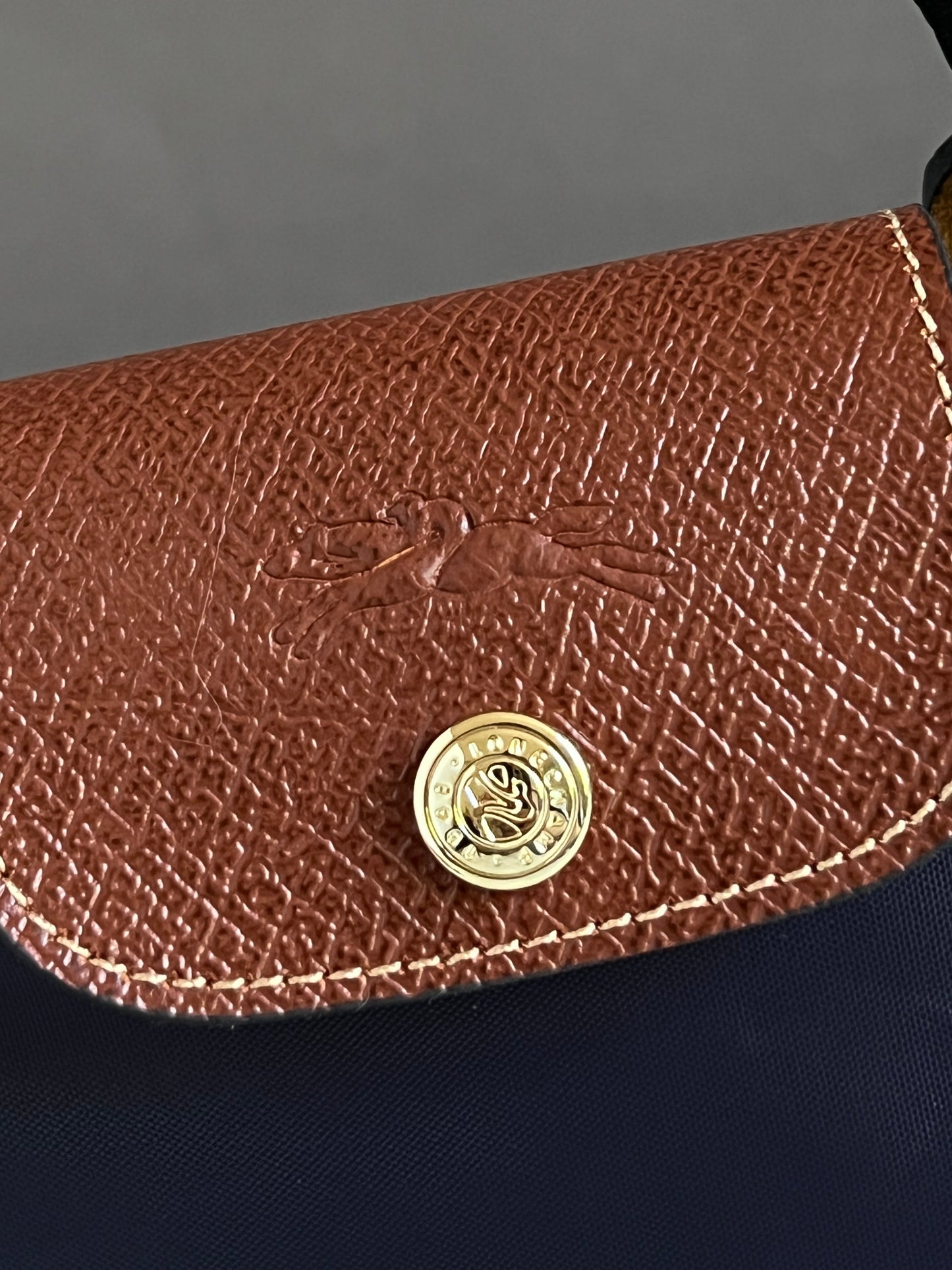 Longchamp XS Le Pliage Original Pouch with Strap