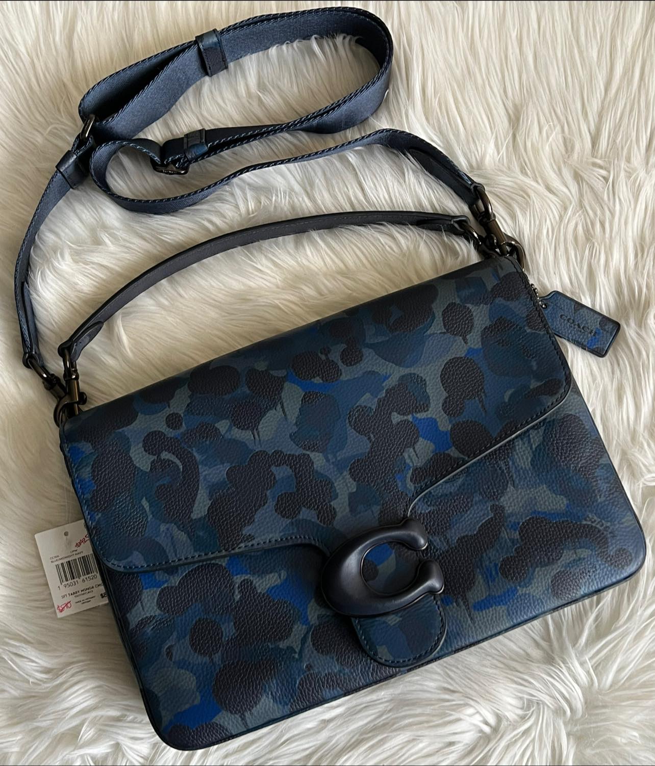 Coach Soft Tabby Messenger with Camo Print