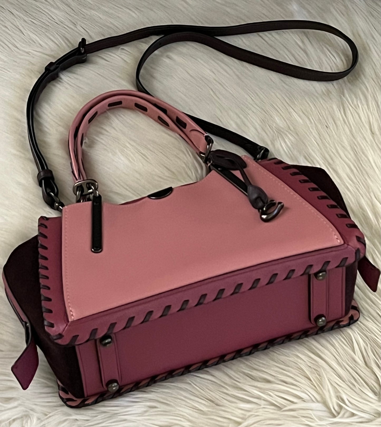 Coach Dreamer In Colorblock With Whipstitch