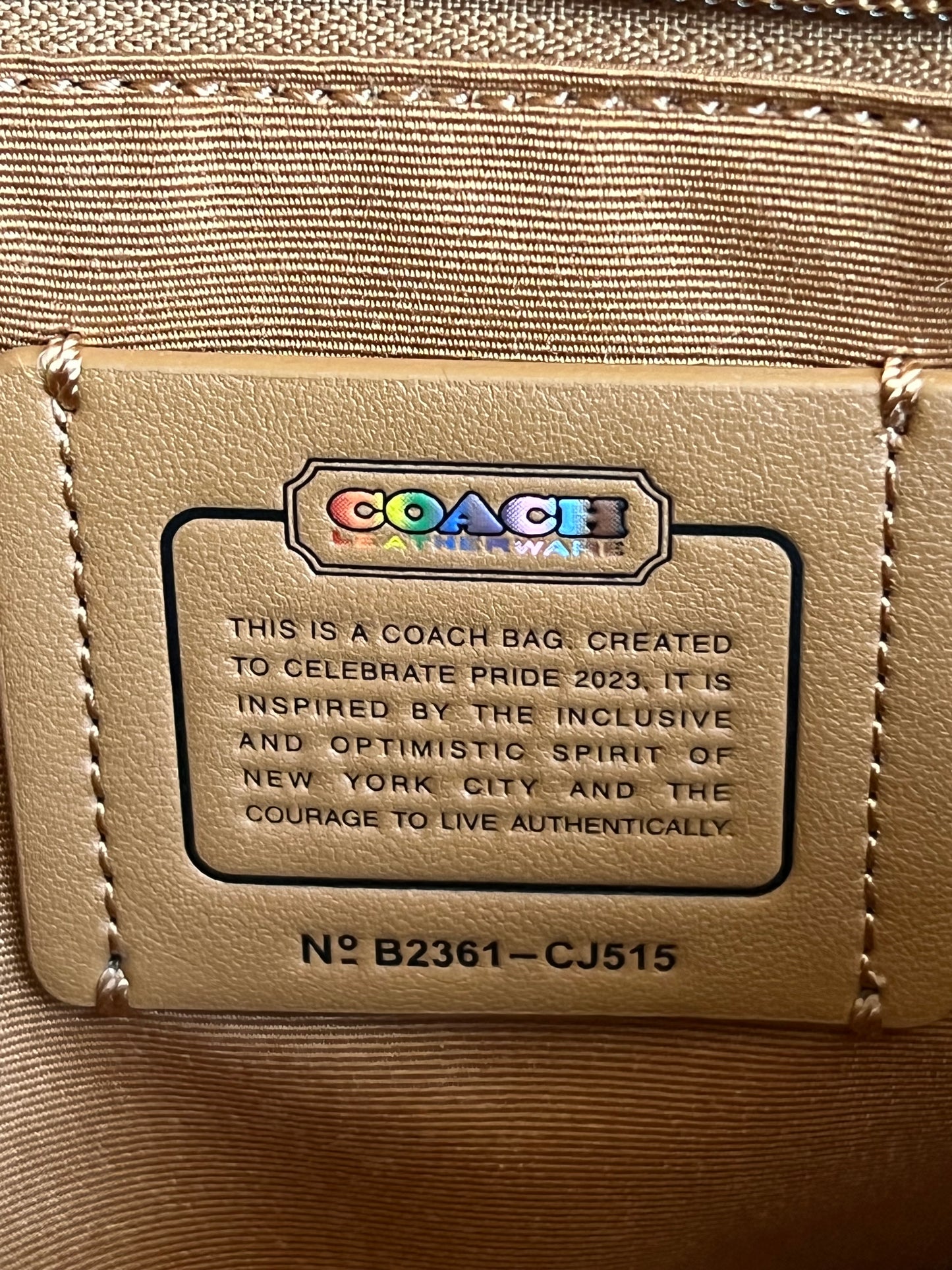 Coach Turner Flap Crossbody with Patches