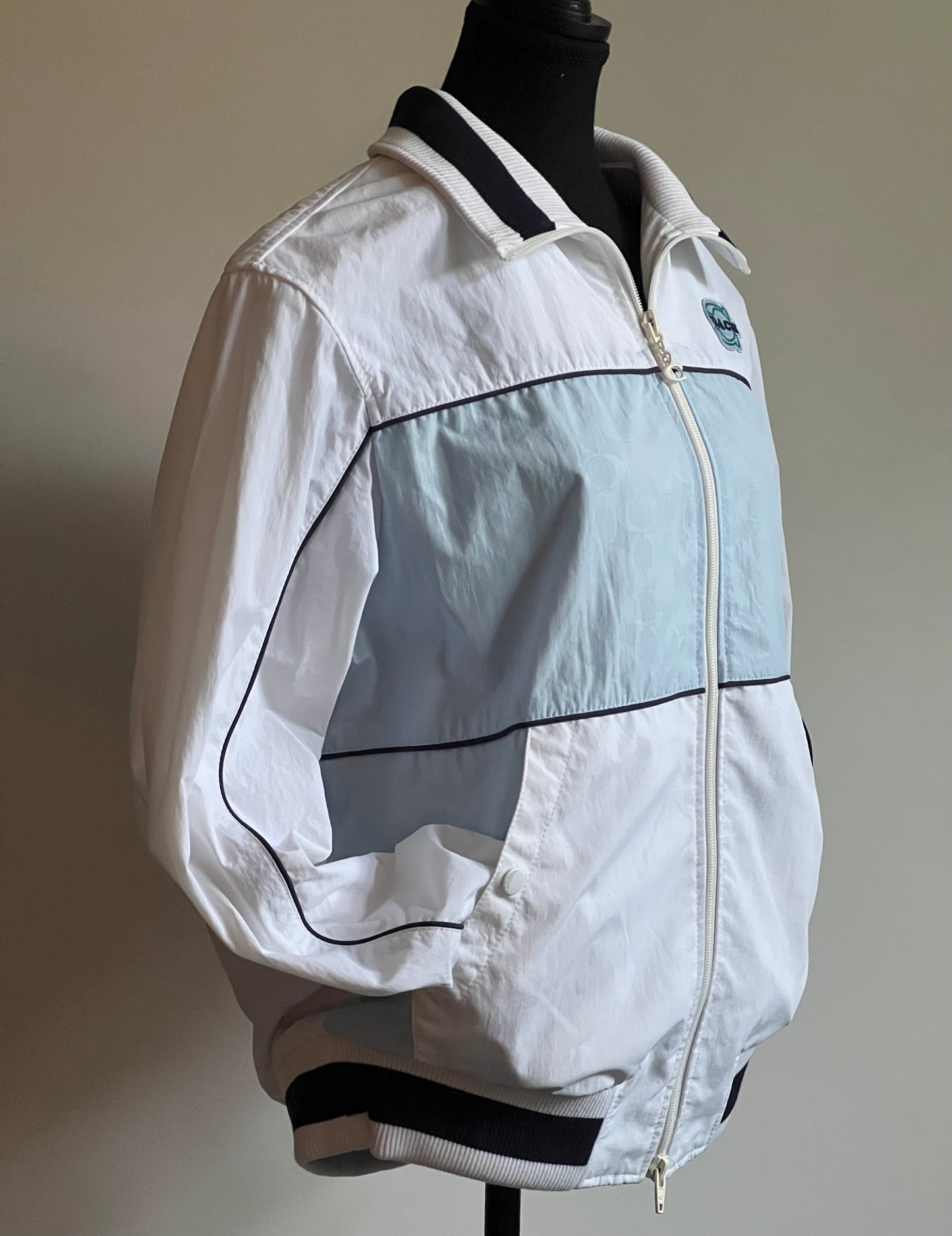 Coach Colorblock Mashup Windbreaker In Recycled Nylon