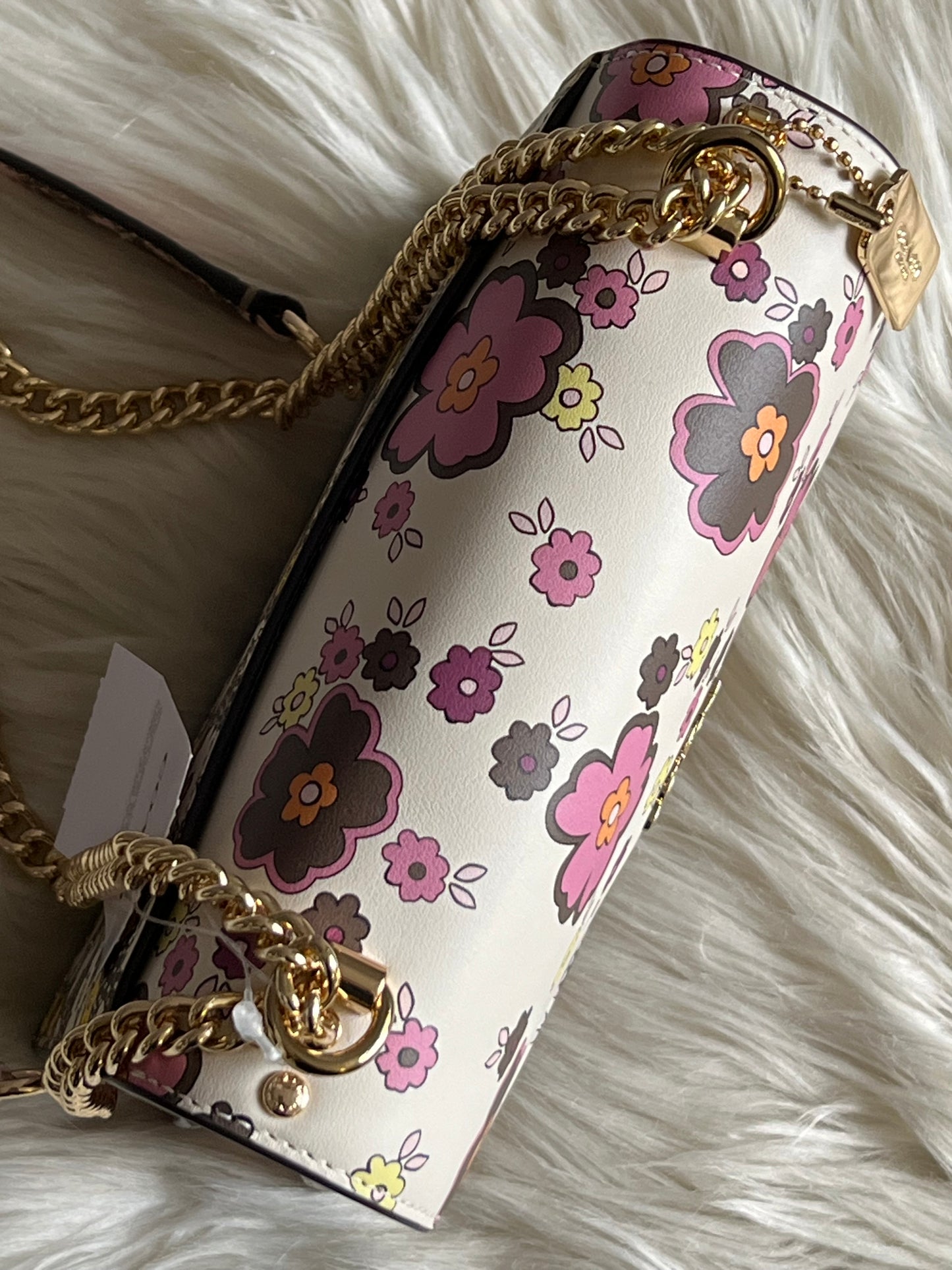 Coach Mini Klare Crossbody Bag with Floral Print