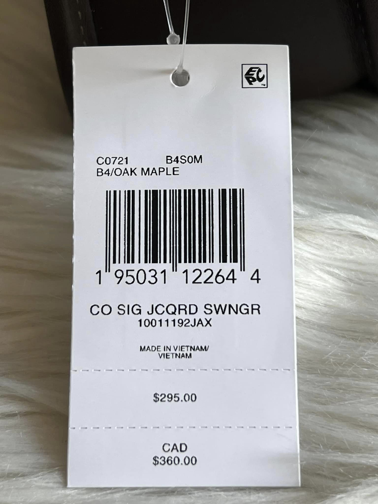 COACH®  Swinger Bag In Signature Jacquard