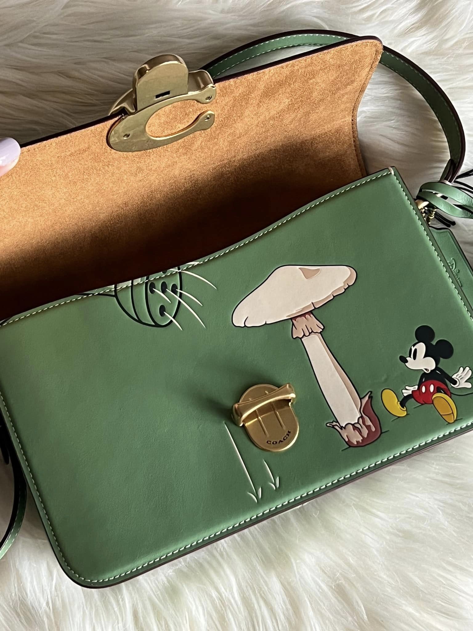Coach x Disney Mickey Mouse Madison Shoulder bag, Women's Fashion, Bags &  Wallets, Purses & Pouches on Carousell