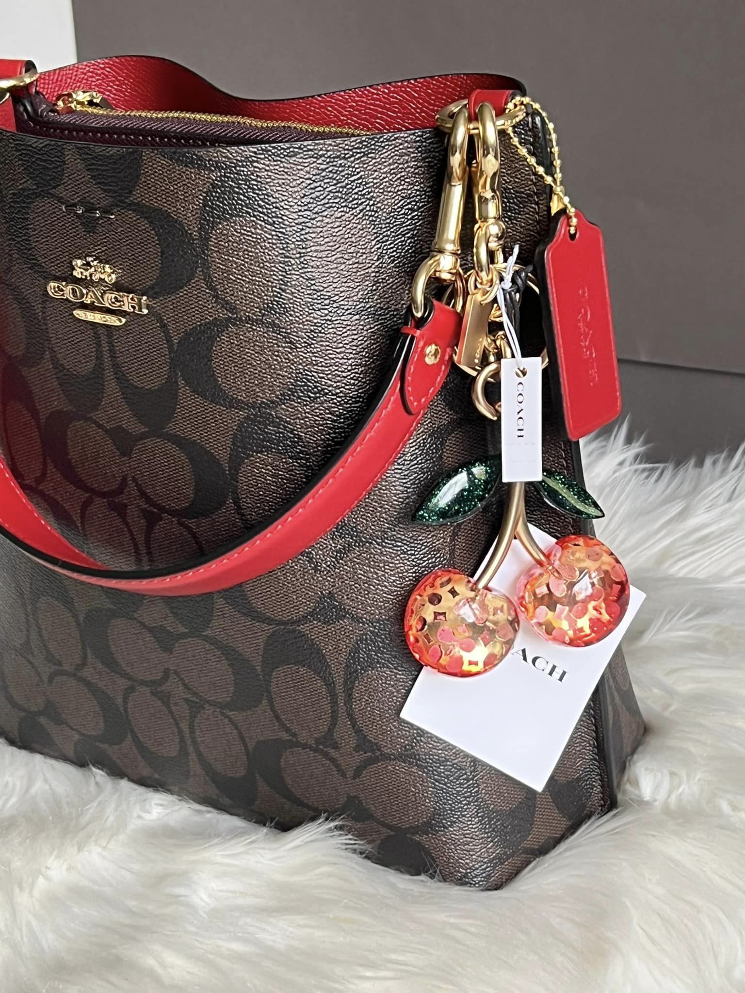 Coach Signature Cherry Bag Charm – Club de Mode