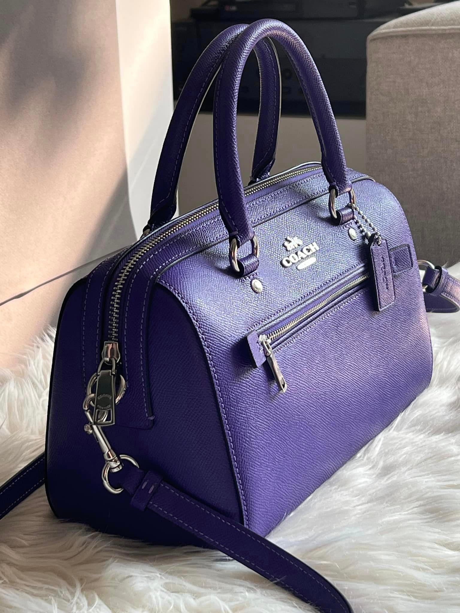 Coach Rowan hot Satchel Sport Purple