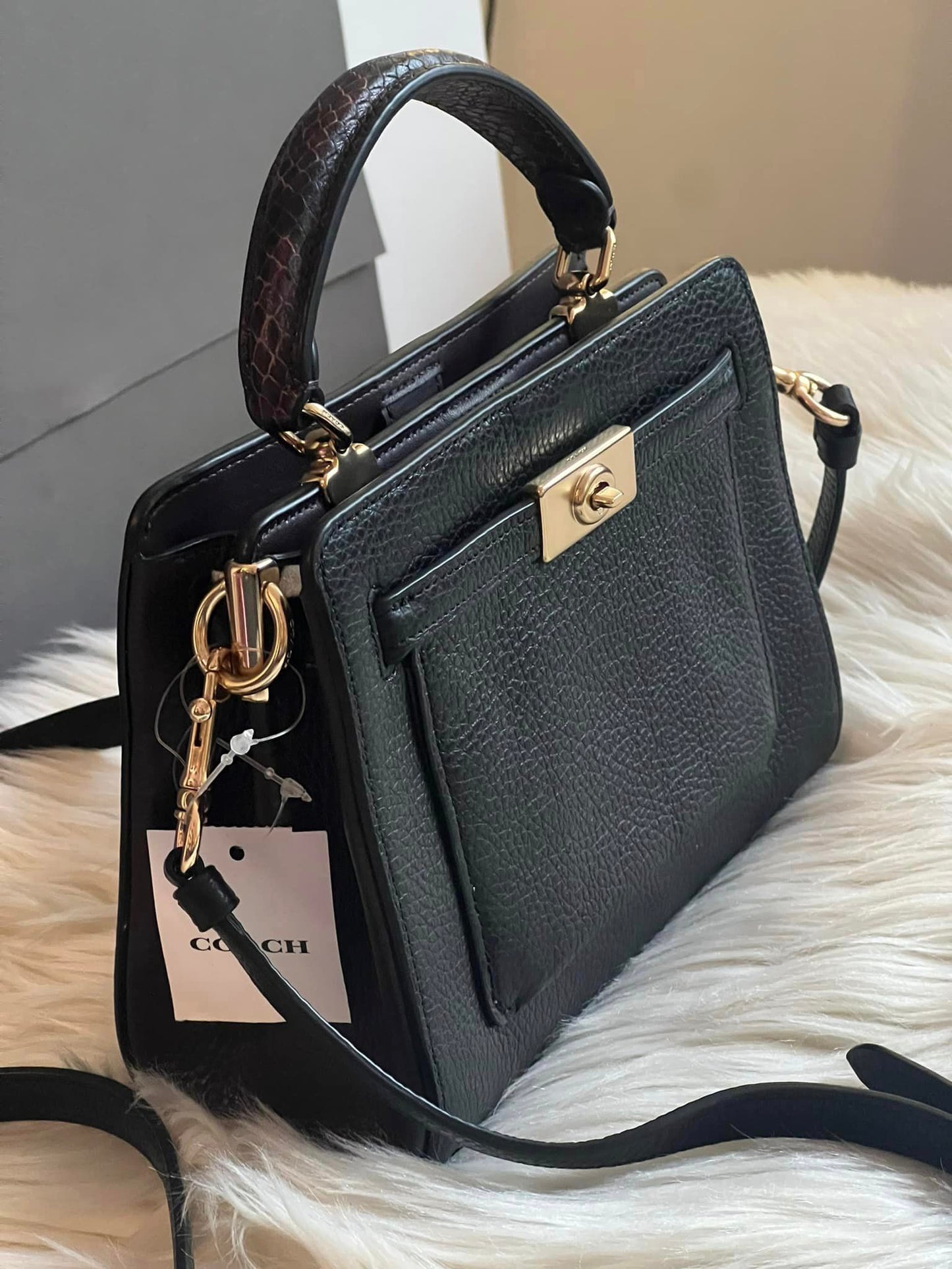 Coach Mini Lane Top Handle