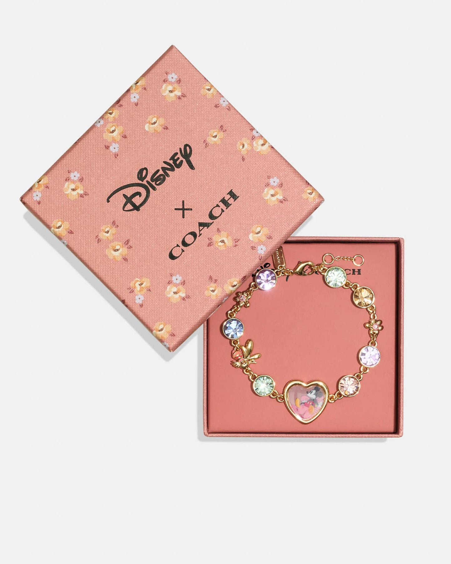 Disney X Coach Mickey Mouse Flower Bee Bracelet