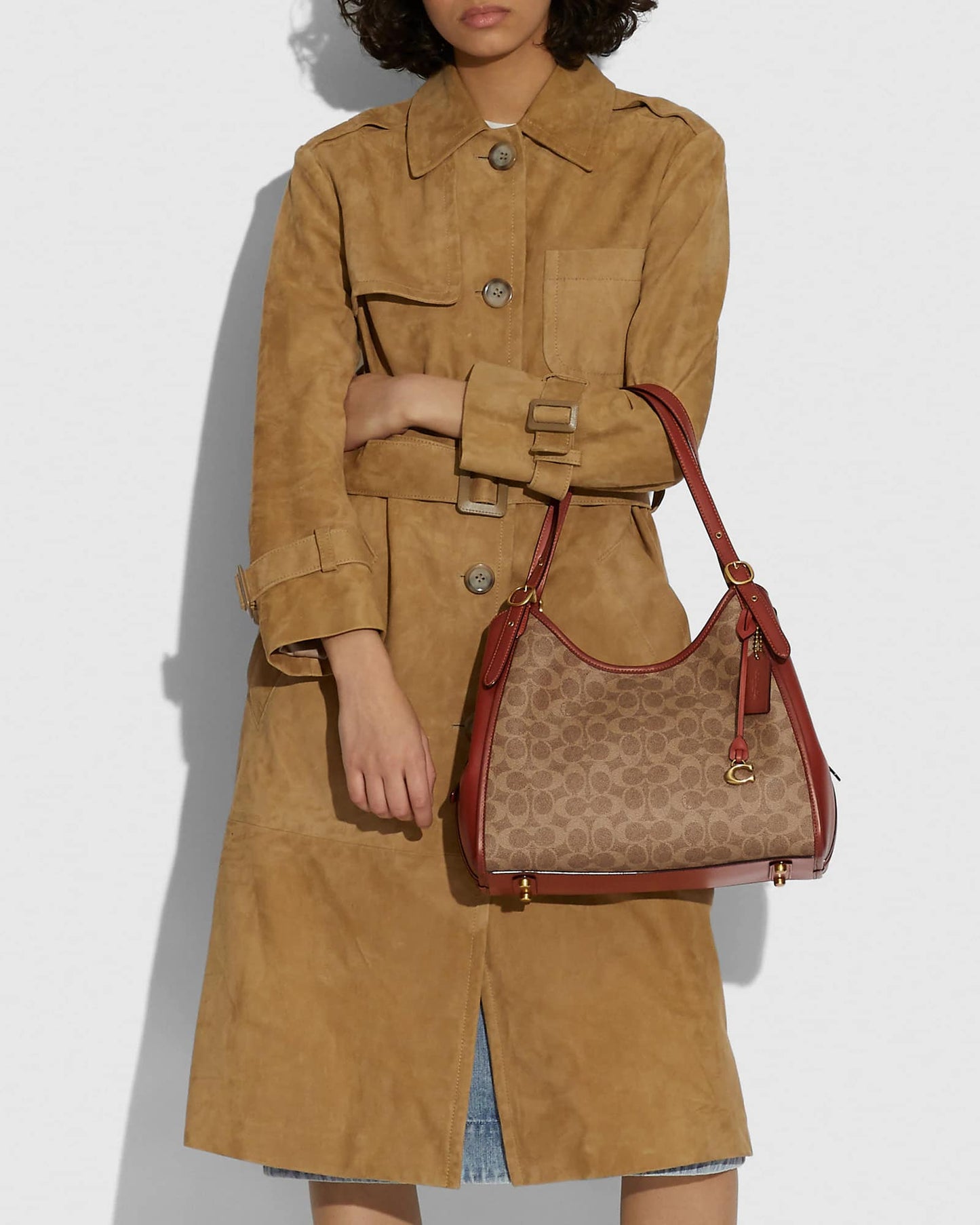 Coach Lori Shoulder Bag in Signature Canvas