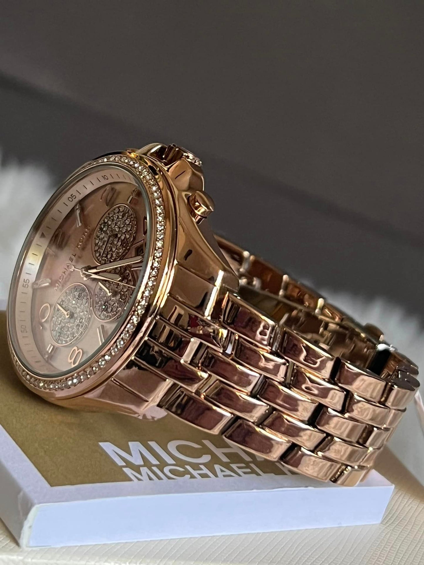 Michael Kors Women’s Rose Gold-Tone Alloy Watch