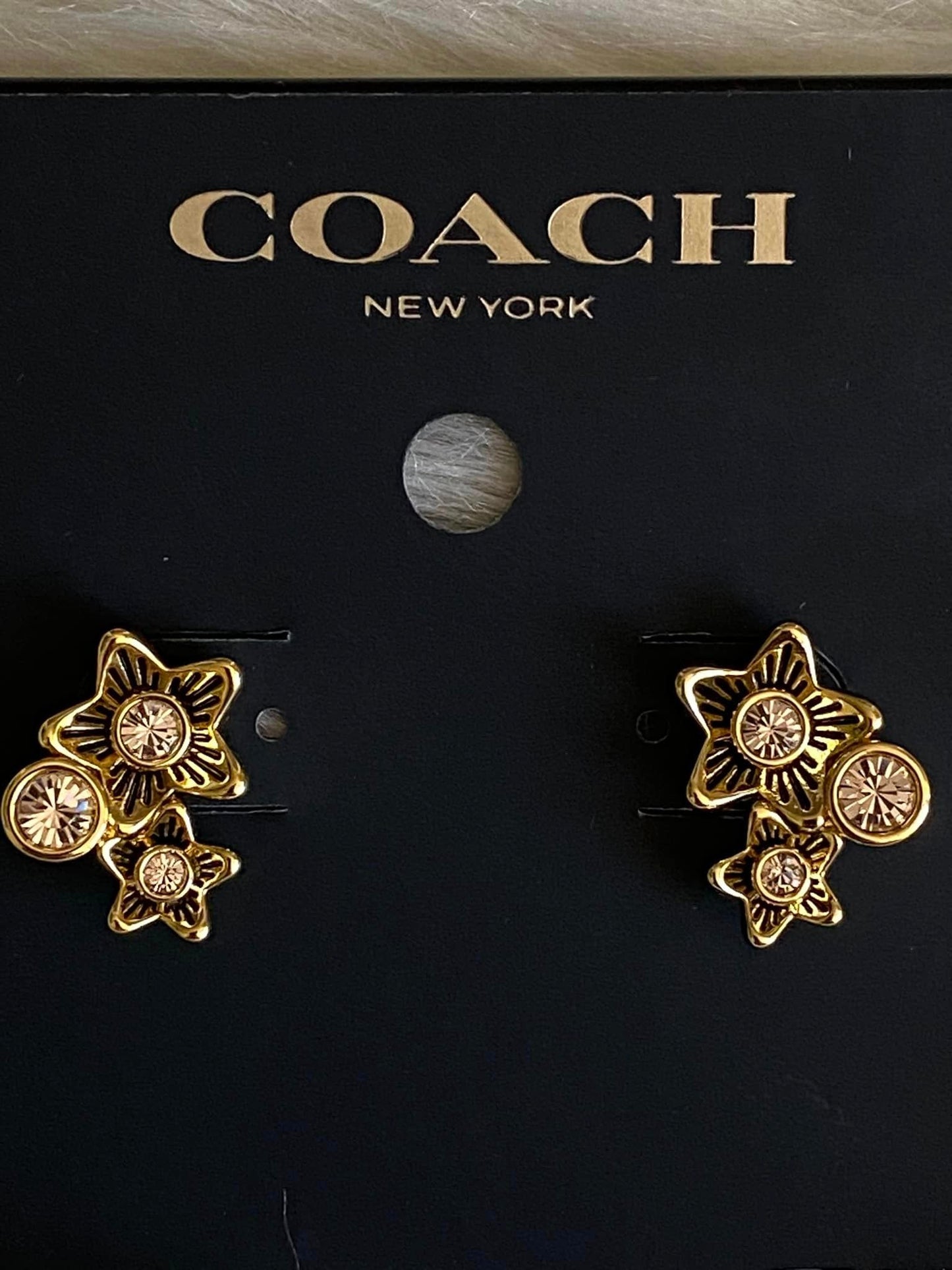 Coach Wildflower Cluster Stud Earrings
