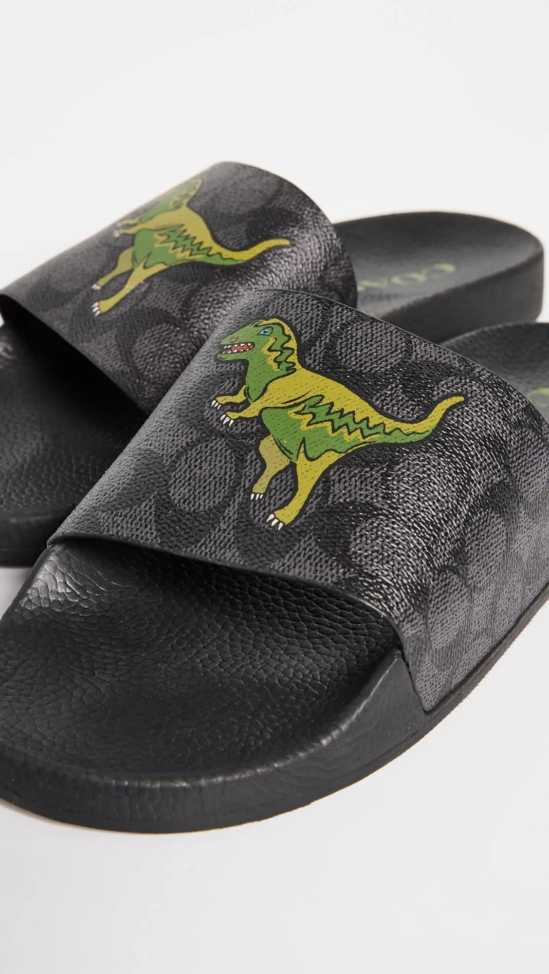 Coach Men s Rexy Signature Slides Club de Mode