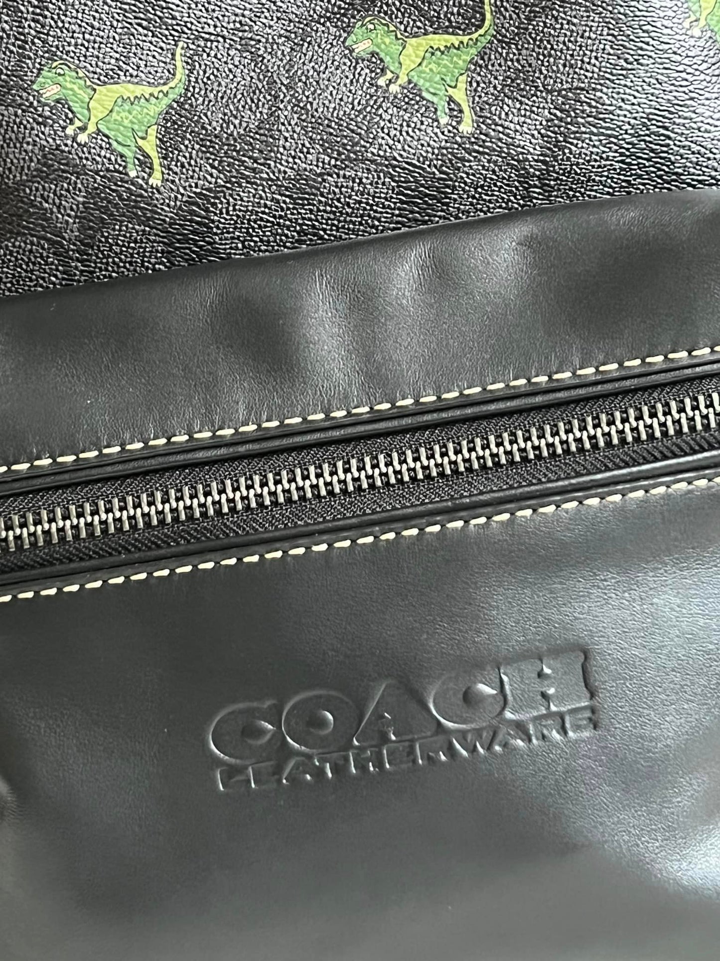 Coach Charter Backpack In Signature Canvas with Rexy Print