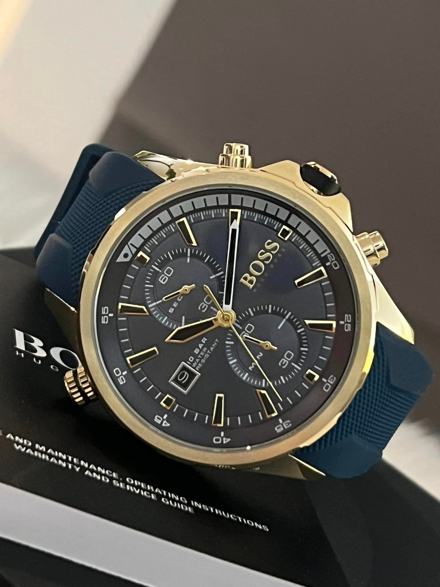 Hugo Boss Men’s Globetrotter Chronograph Watch