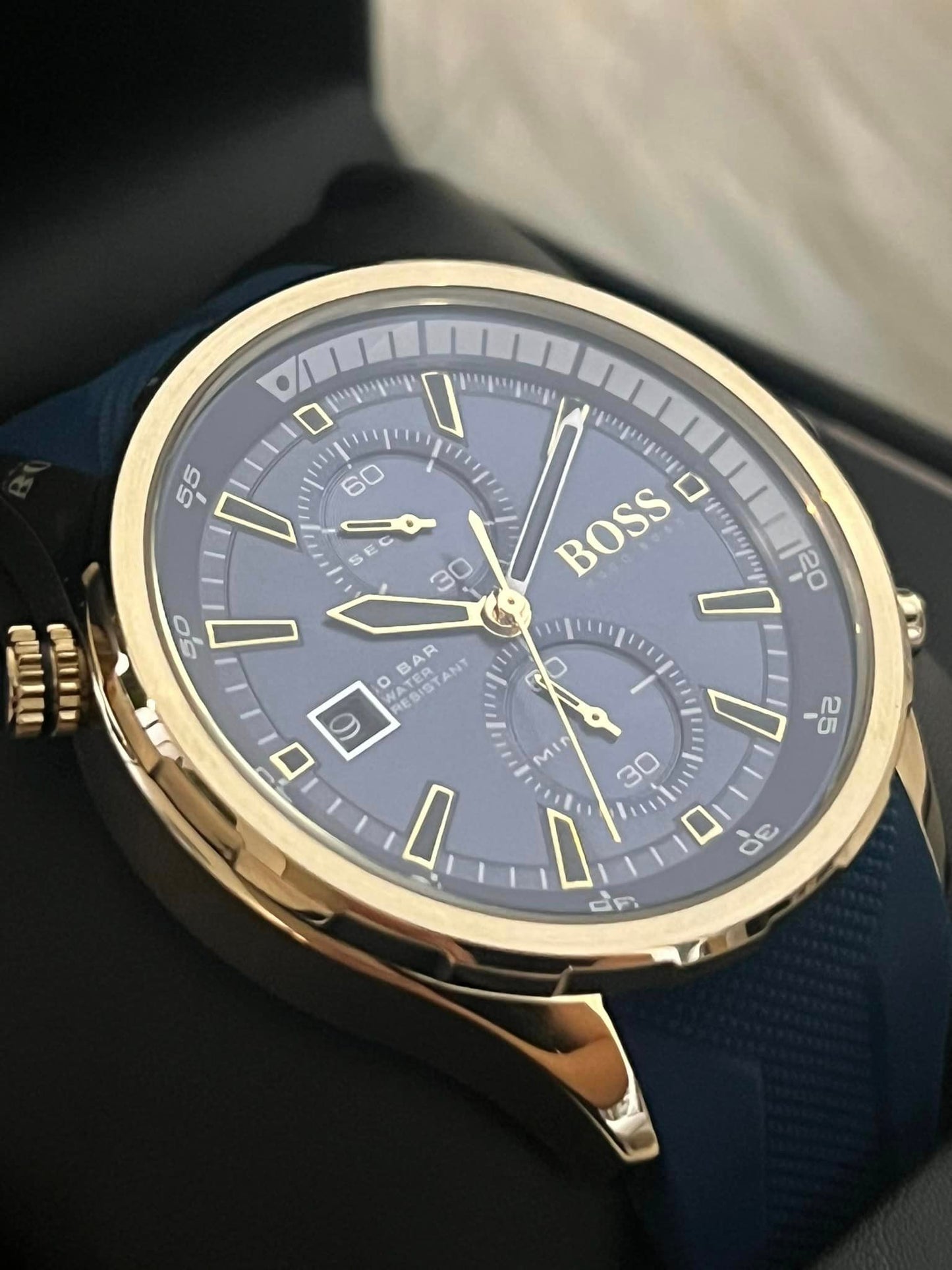 Hugo Boss Men’s Globetrotter Chronograph Watch