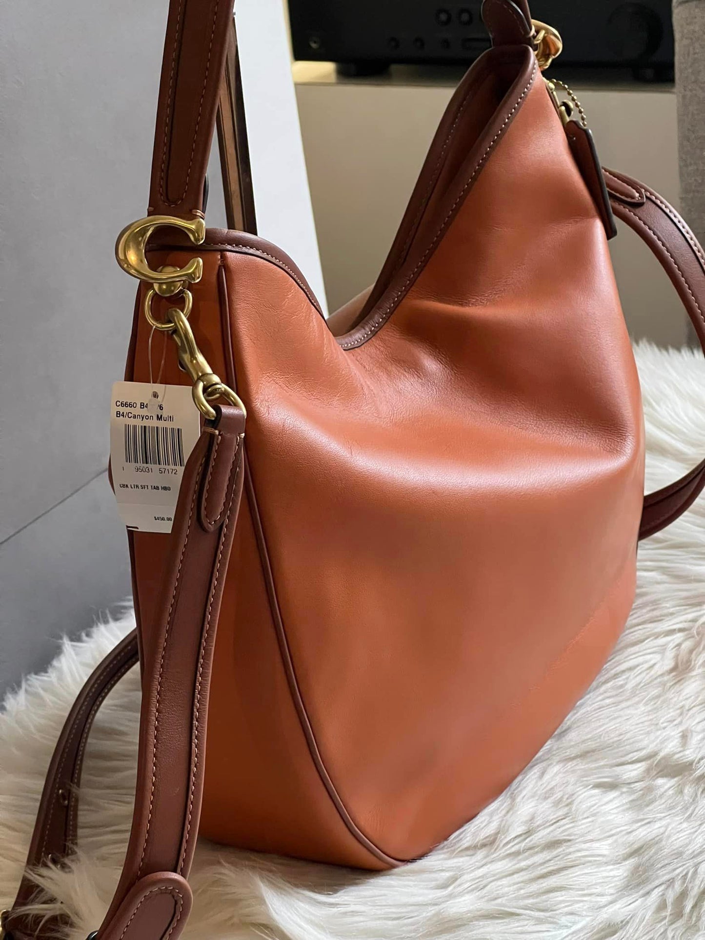 Coach Soft Tabby Hobo in Colorblock