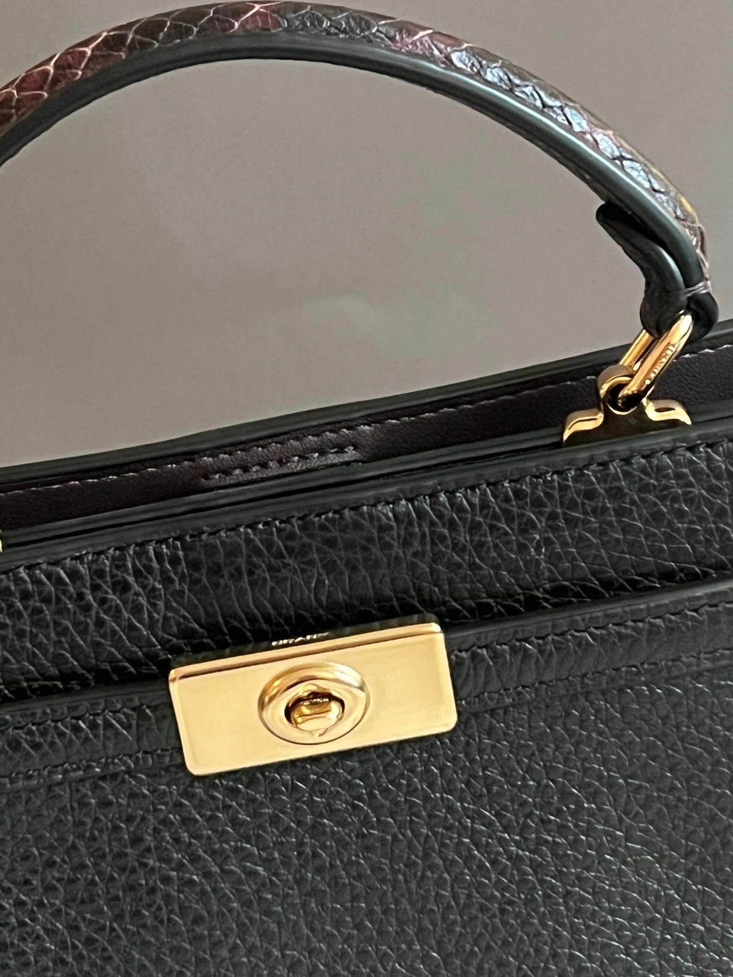 Coach Mini Lane Top Handle